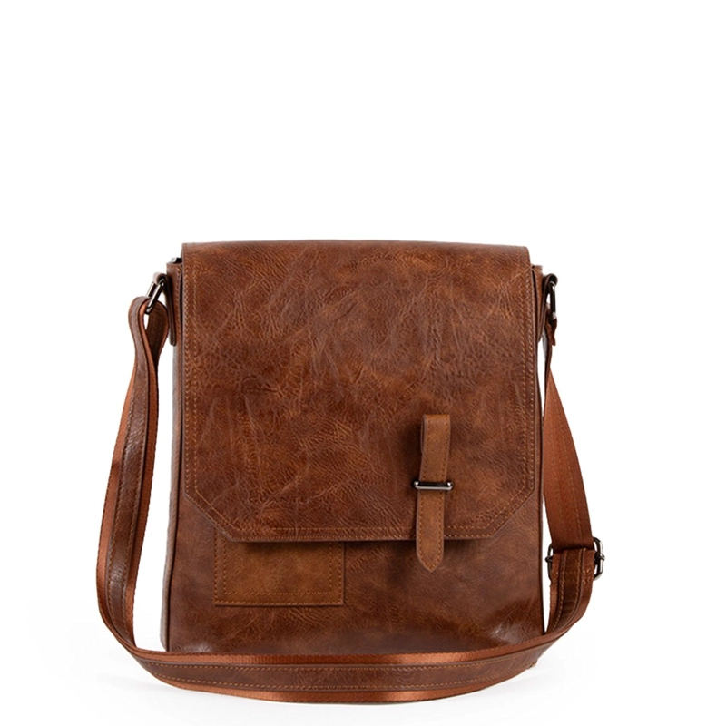 BOLSO HOMBRE GUANTE CHOCOLATE MORRAL - 1