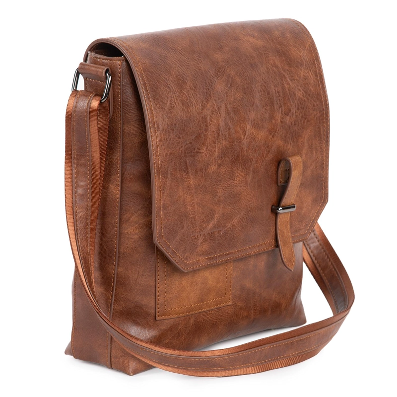 BOLSO HOMBRE GUANTE CHOCOLATE MORRAL - 3