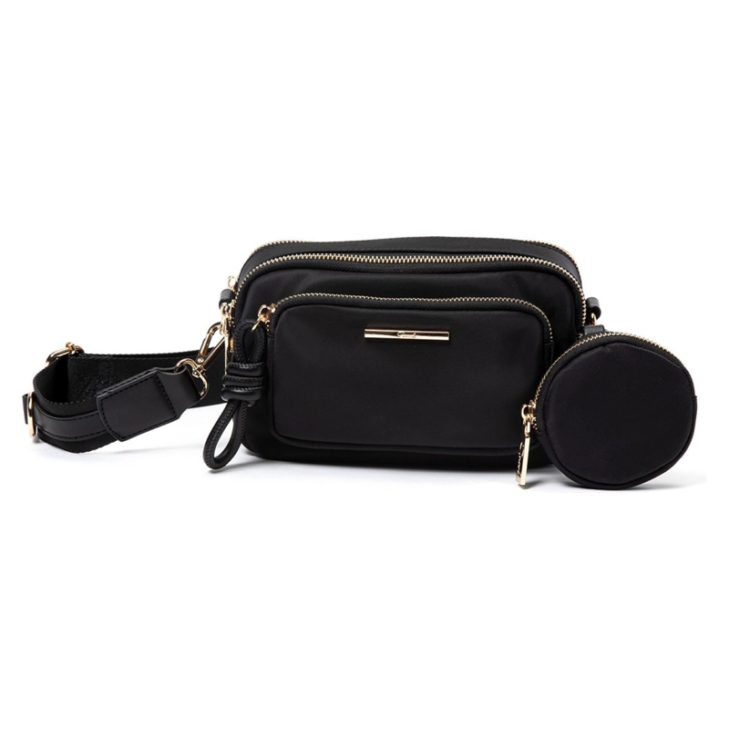 CARTERA MUJER GACEL NEGRO BANDOLERA CAR2528 - 1