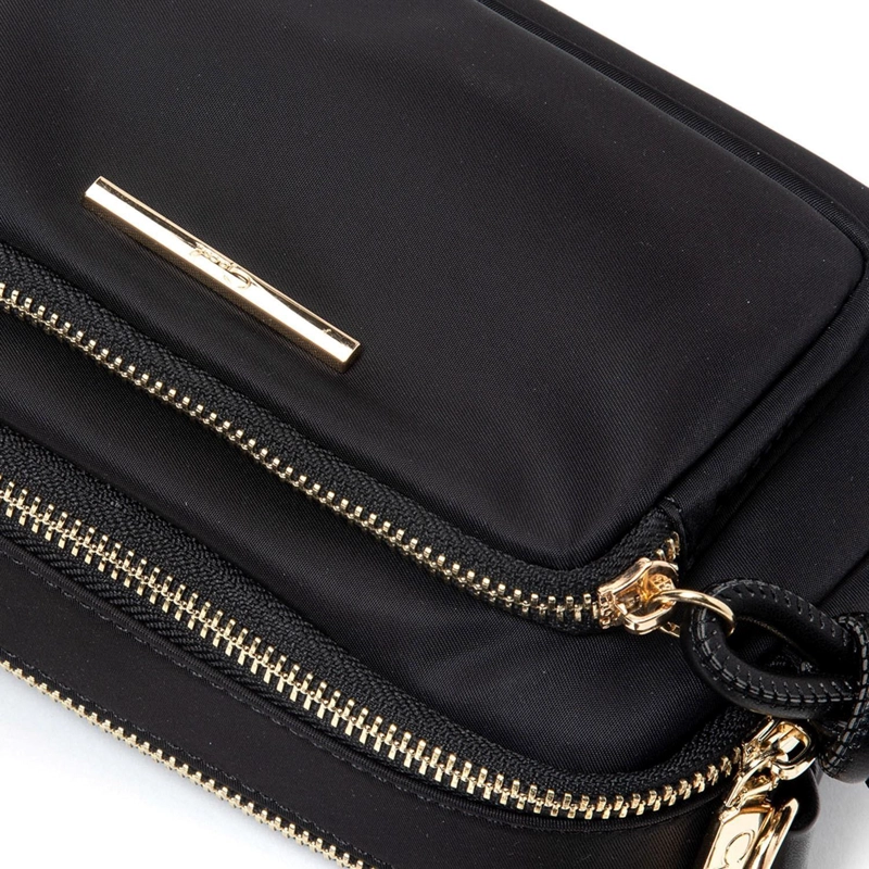 CARTERA MUJER GACEL NEGRO BANDOLERA CAR2528 - 4