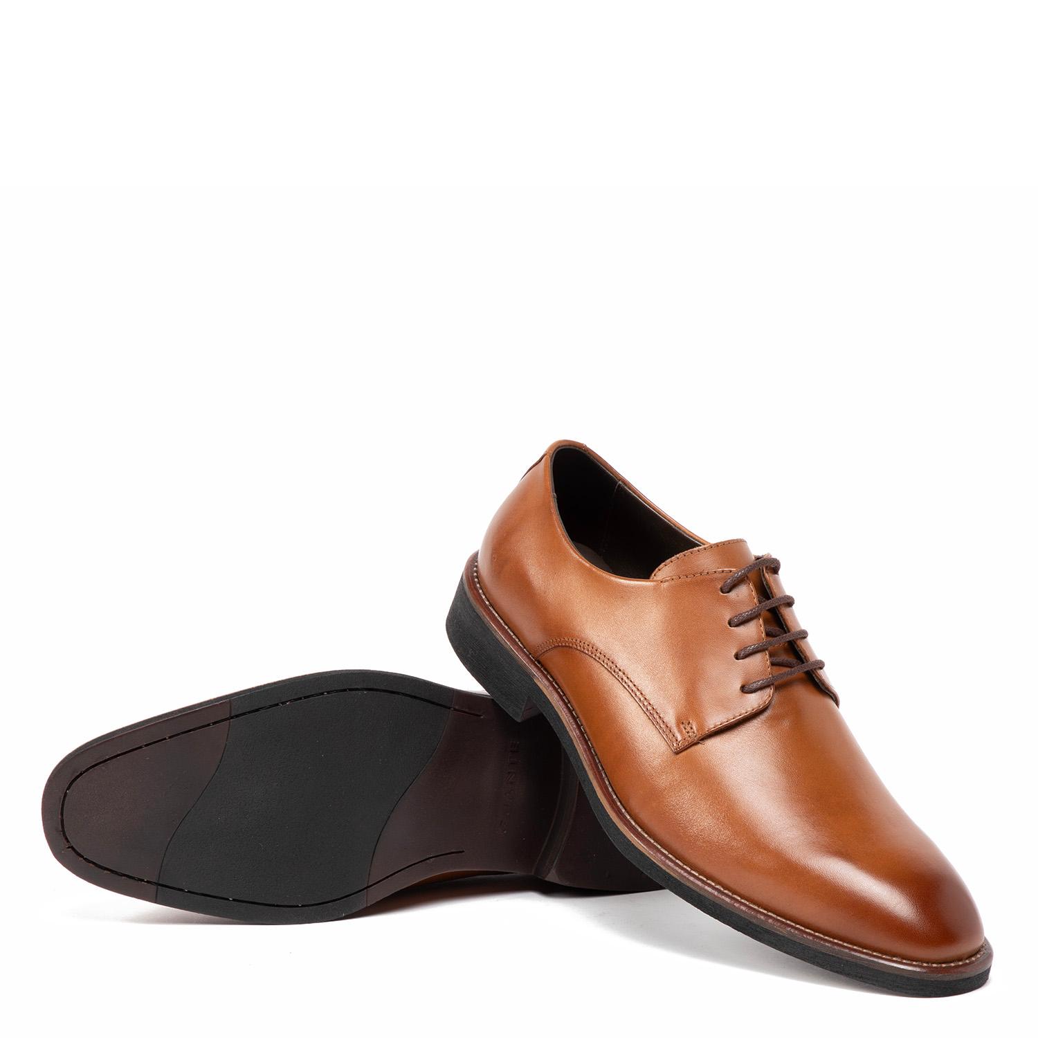 ZAPATO DE CUERO HOMBRE GUANTE DARK CAMEL BERLIN 0035491 - 4