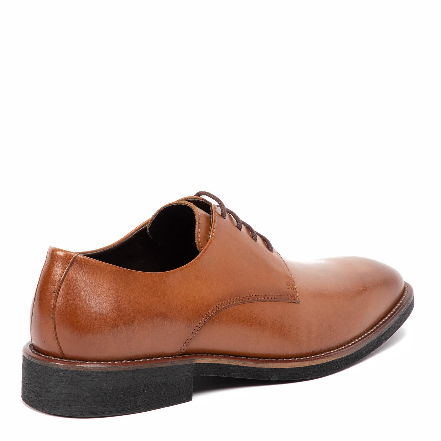 ZAPATO DE CUERO HOMBRE GUANTE DARK CAMEL BERLIN 0035491 - 5