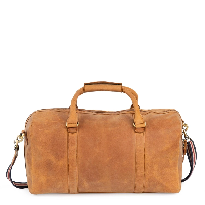 BOLSO DE CUERO HOMBRE GUANTE TOSTADO - 2