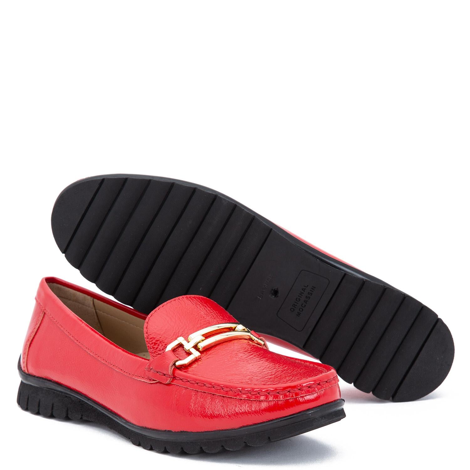 MOCASIN - TRINI - GACEL - ROJO - 3