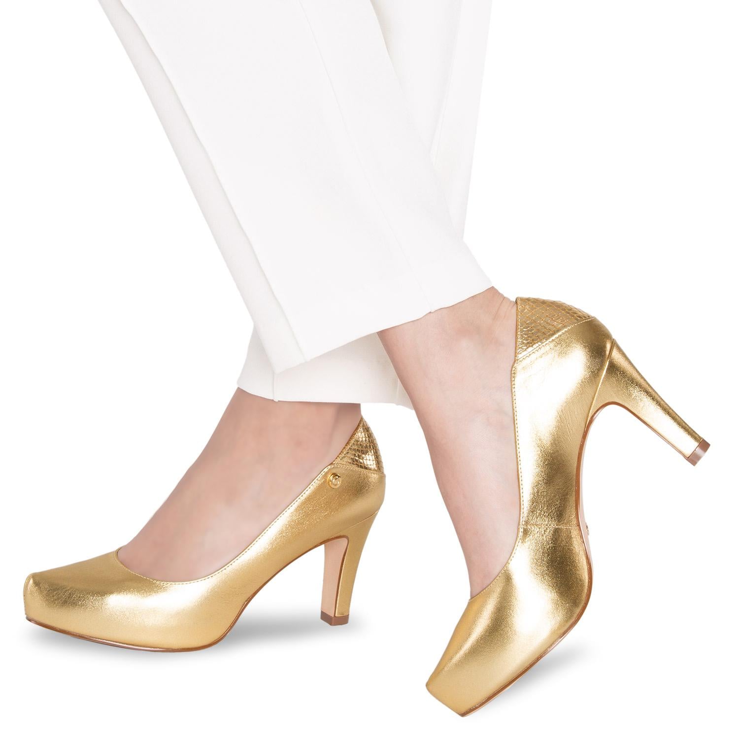 ZAPATO - KATERINA - GACEL - DORADO - 2