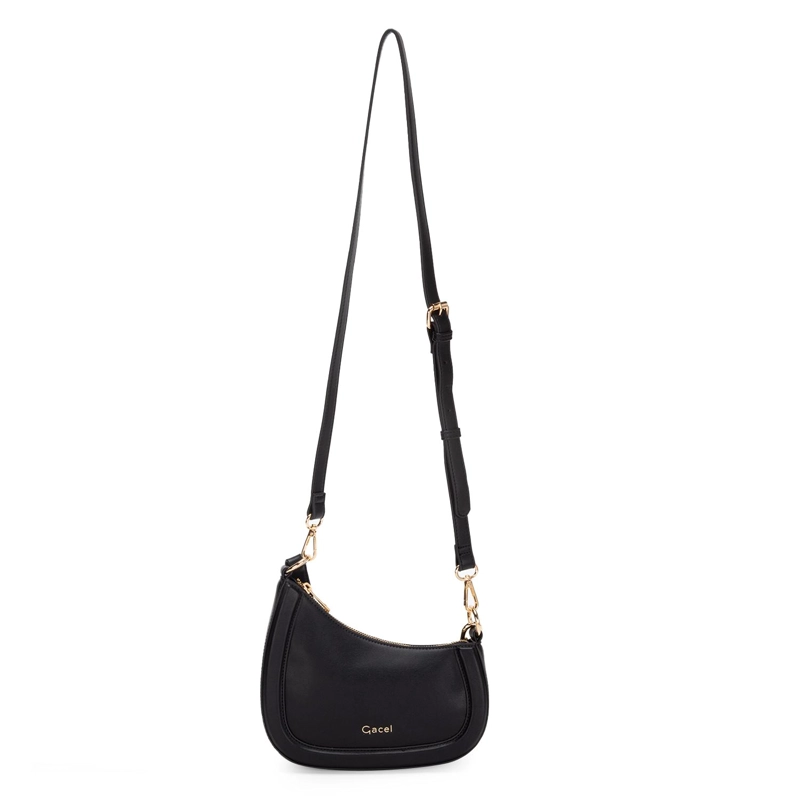 CARTERA MUJER GACEL NEGRO OVAL - 1