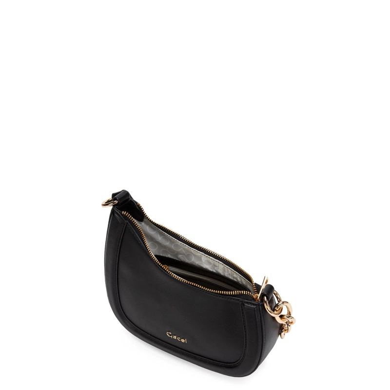 CARTERA MUJER GACEL NEGRO OVAL - 5