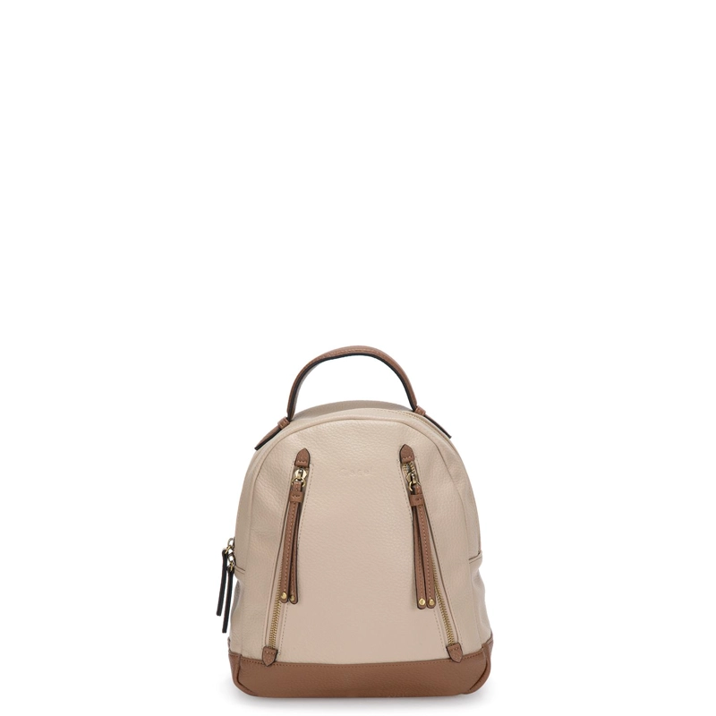 MOCHILA MUJER GACEL BEIGE MOCHILA PEQUEÑA - 1