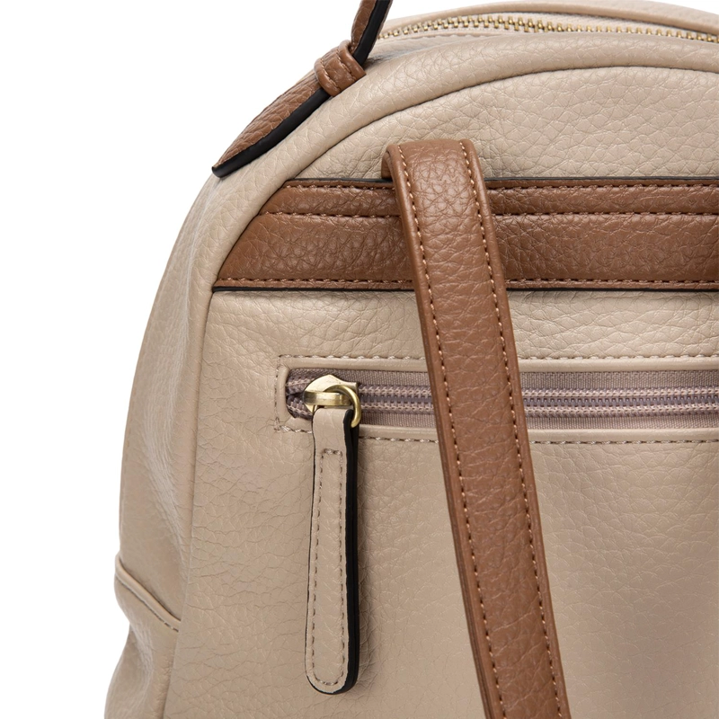 MOCHILA MUJER GACEL BEIGE MOCHILA PEQUEÑA - 5