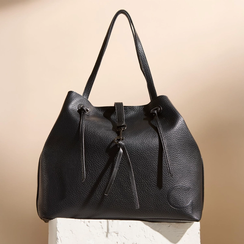 CARTERA MUJER GACEL NEGRO SHOPPING - 1