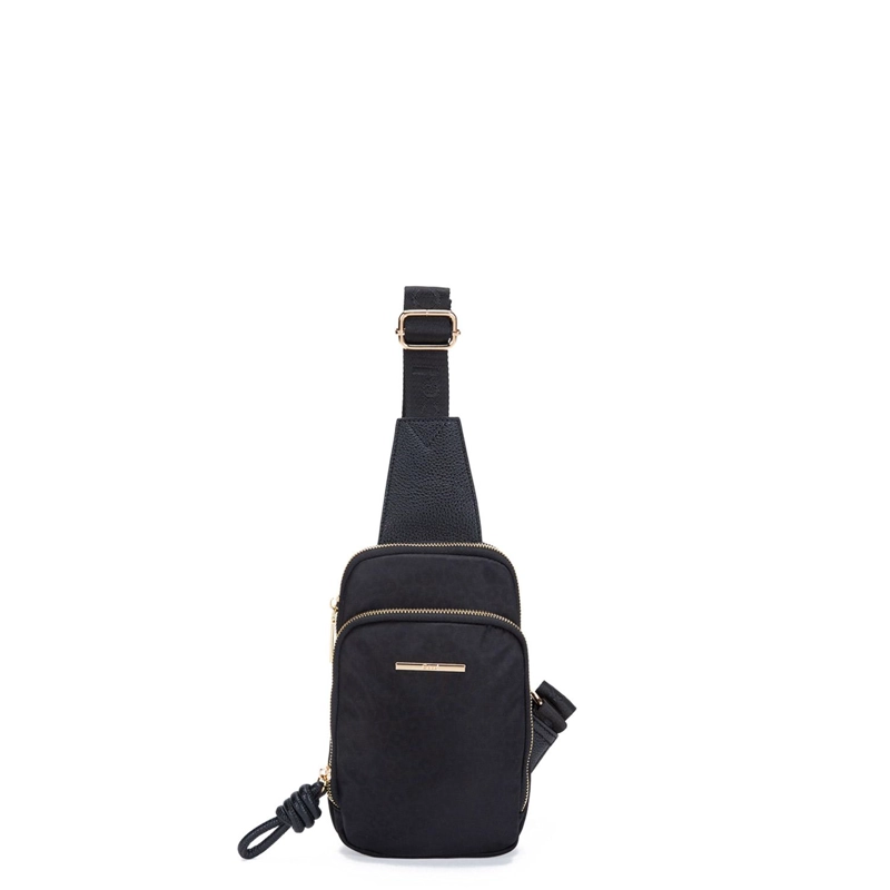 CARTERA MUJER GACEL NEGRO BANDOLERA PEQUEÑA CAR3166 - 1