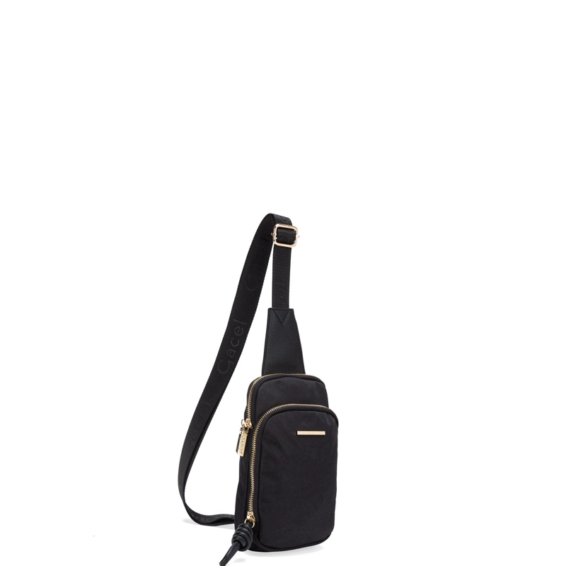 CARTERA MUJER GACEL NEGRO BANDOLERA PEQUEÑA CAR3166 - 3