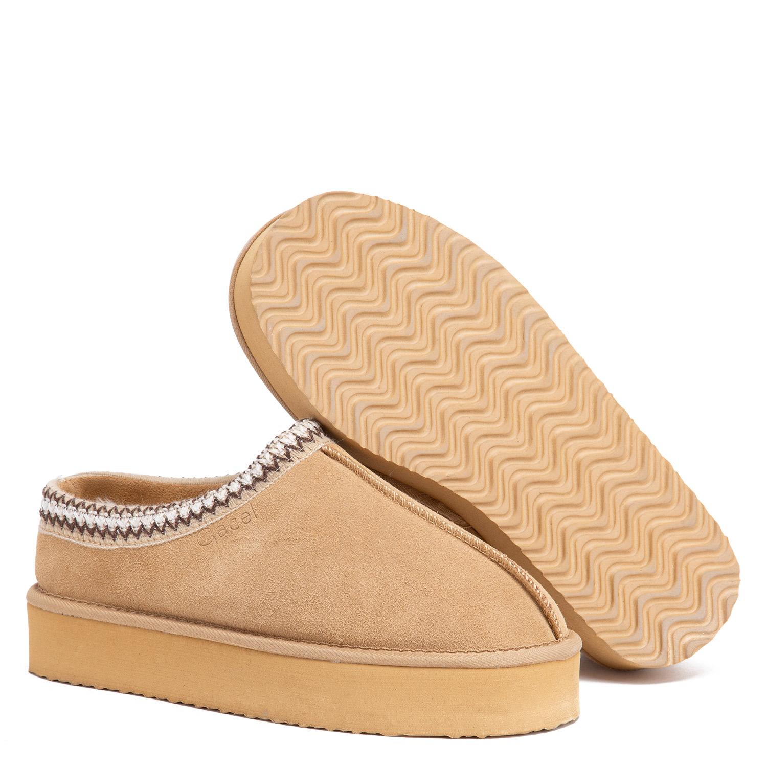 PANTUFLA - CASUAL - GACEL - TAUPE - 4