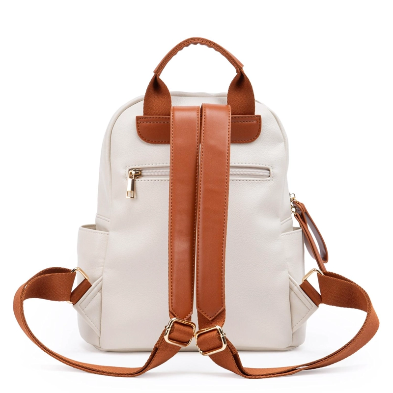 MOCHILA GRANDE MUJER GACEL OFF WHITE CAR3256 - 2