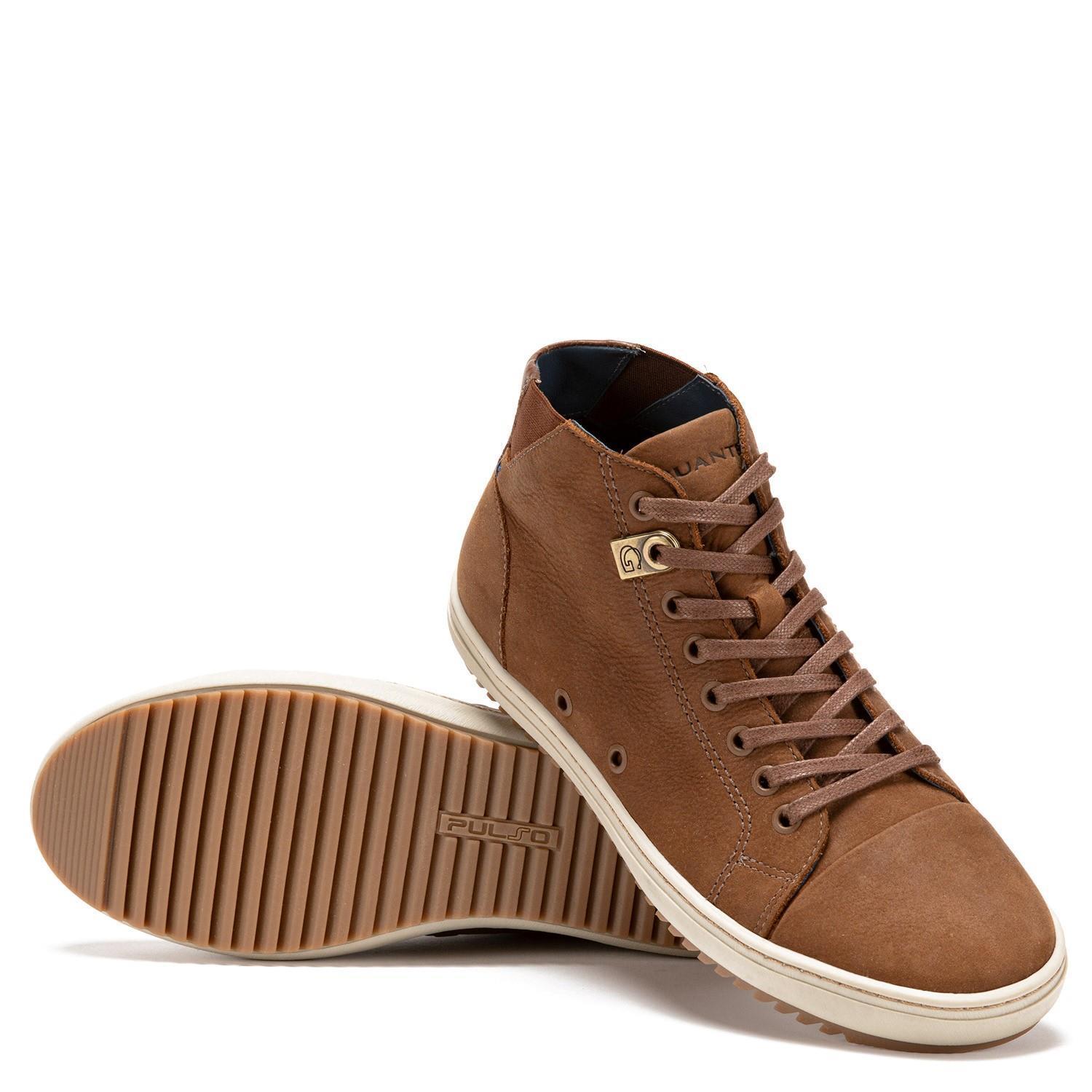 ZAPATILLA CAÑA ALTA - KANSAS - GUANTE - CHOCOLATE - 4