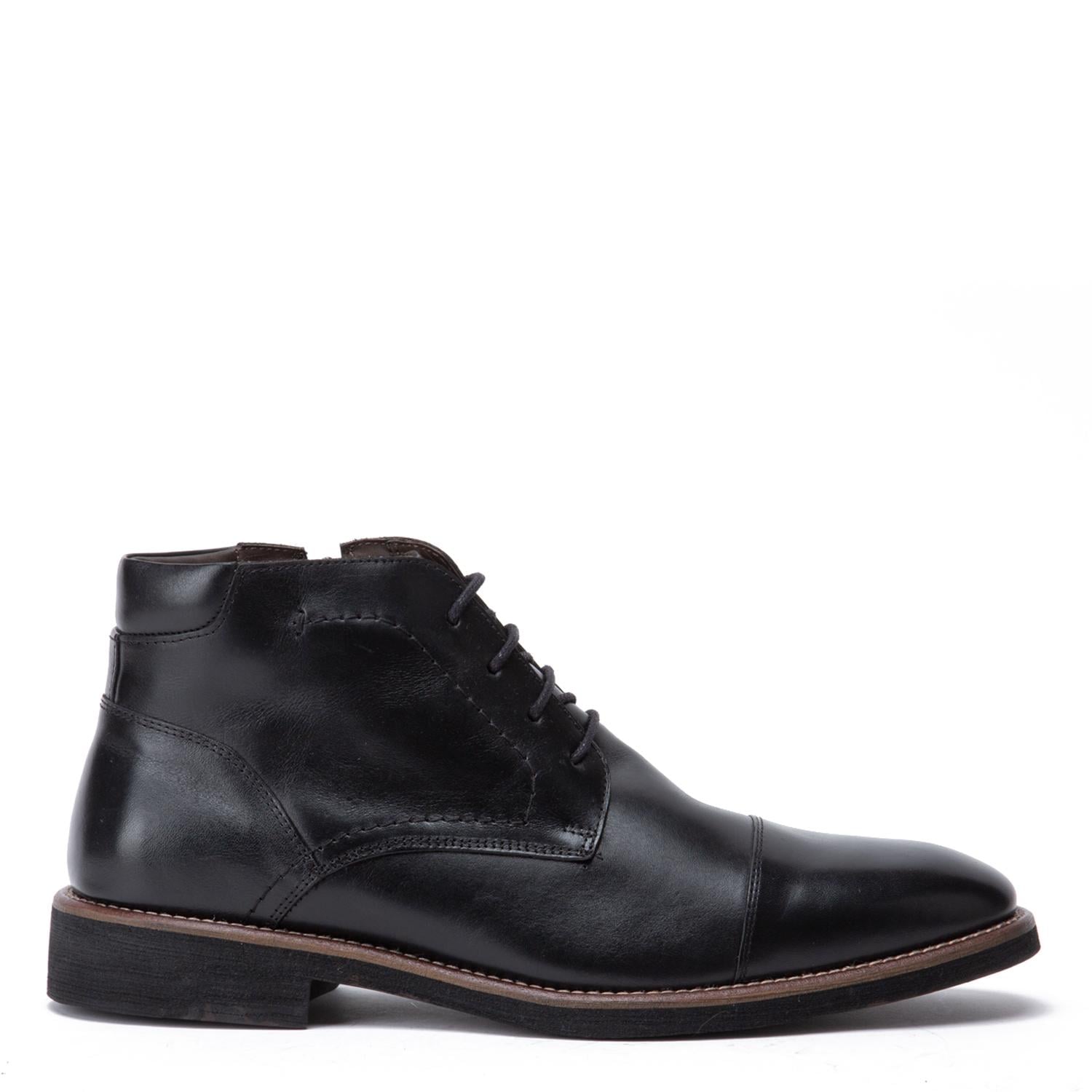 BOTIN DE CUERO HOMBRE GUANTE NEGRO BERLIN 0035855 - 1
