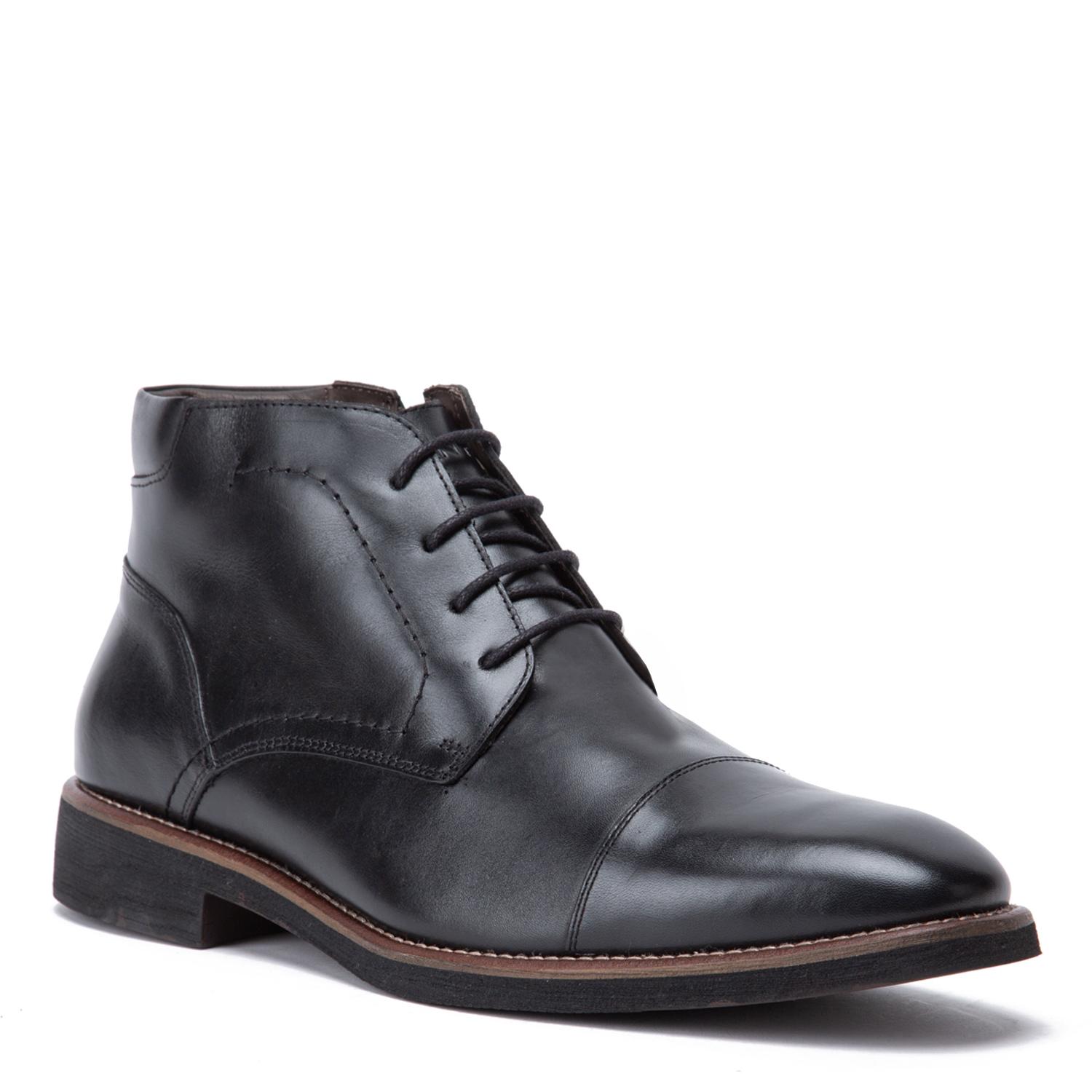BOTIN DE CUERO HOMBRE GUANTE NEGRO BERLIN - 3