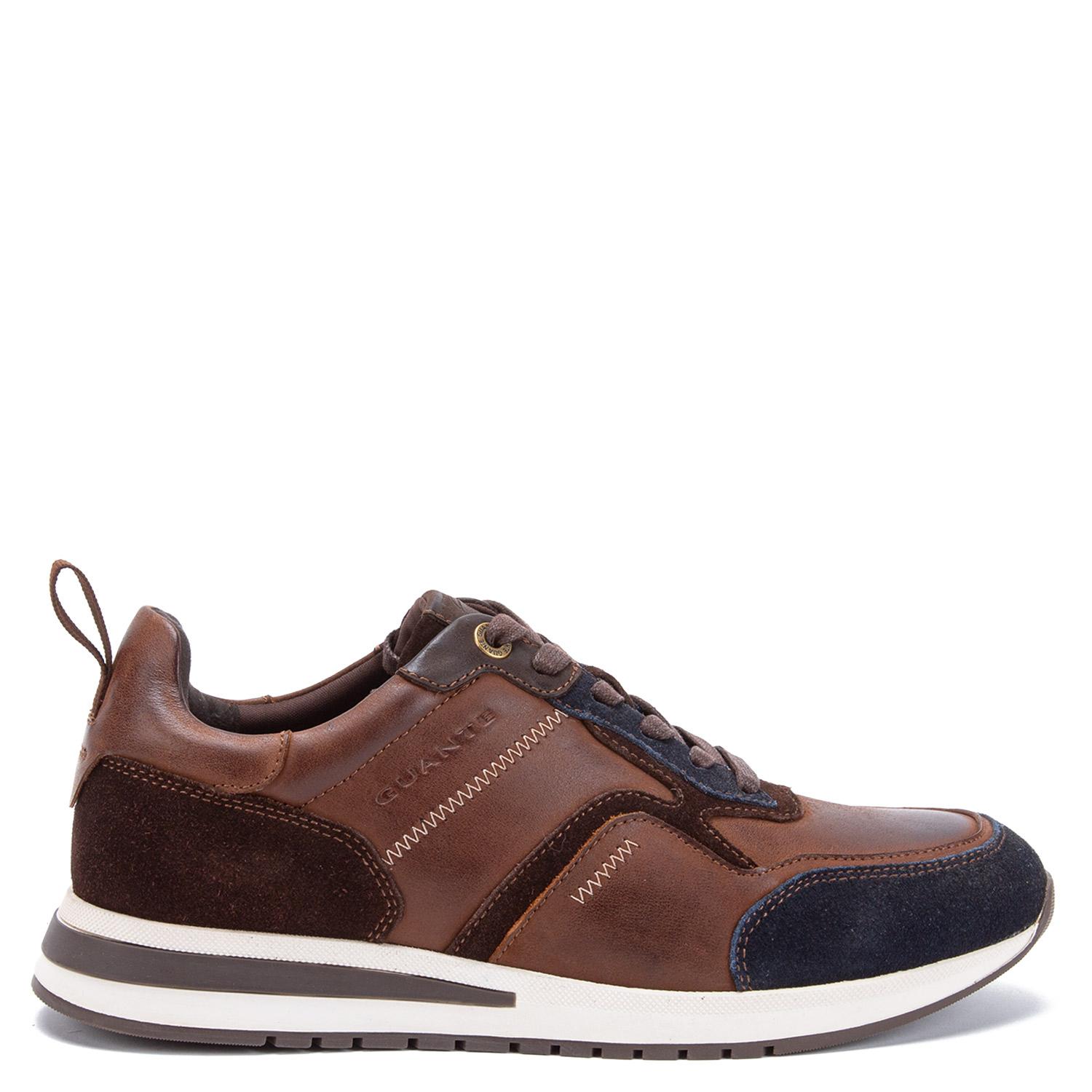 ZAPATILLA DE CUERO HOMBRE GUANTE CHOCOLATE PEKIN 0035978 - 1