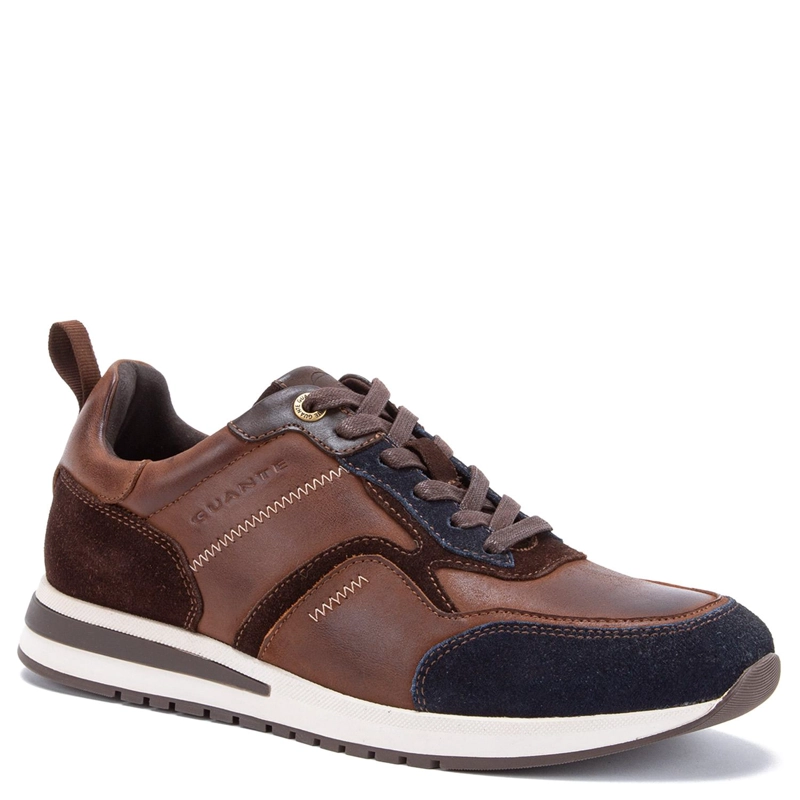 ZAPATILLA DE CUERO HOMBRE GUANTE CHOCOLATE PEKIN 0035978 - 3