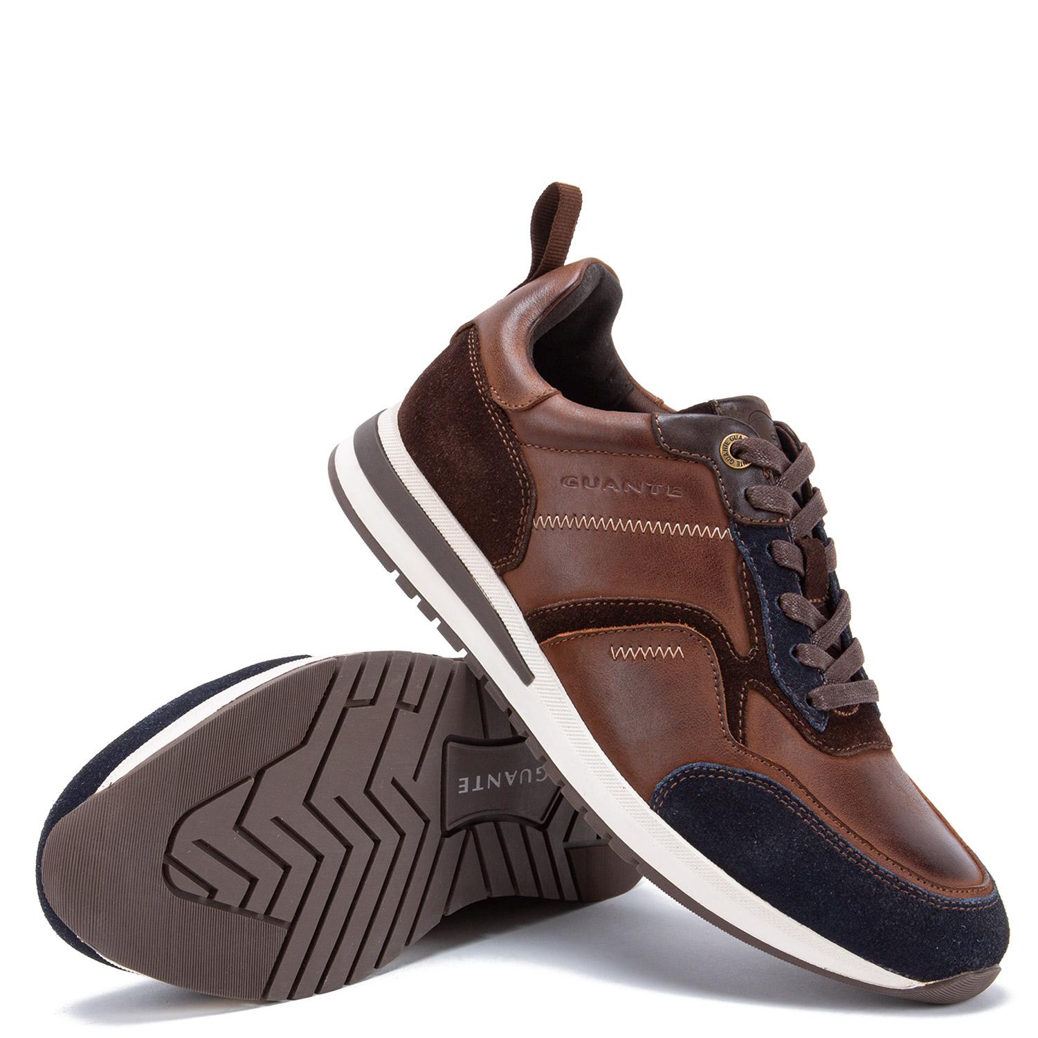 ZAPATILLA DE CUERO HOMBRE GUANTE CHOCOLATE PEKIN 0035978 - 4
