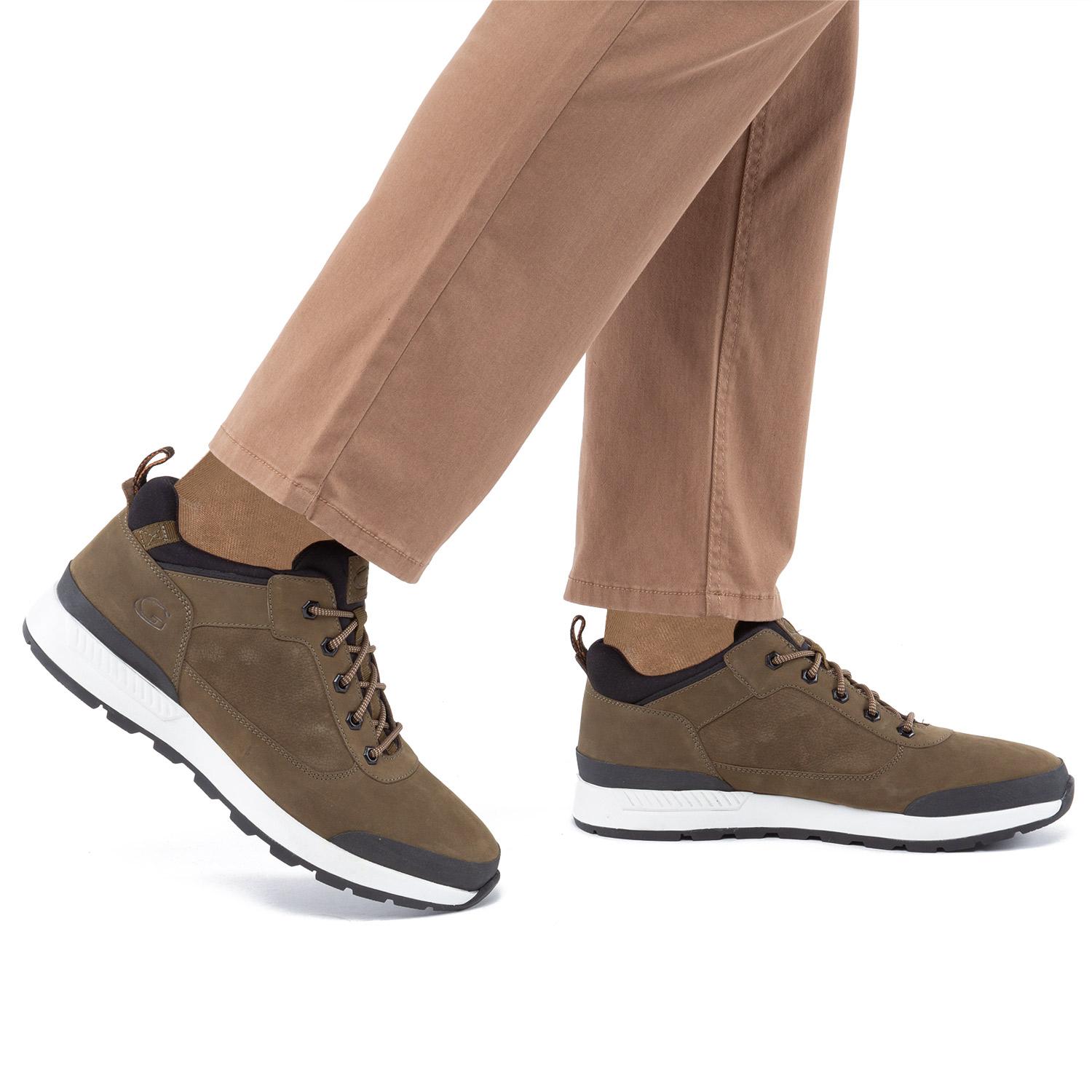 ZAPATILLA CAÑA ALTA - MAINE - GUANTE - OLIVO - 2