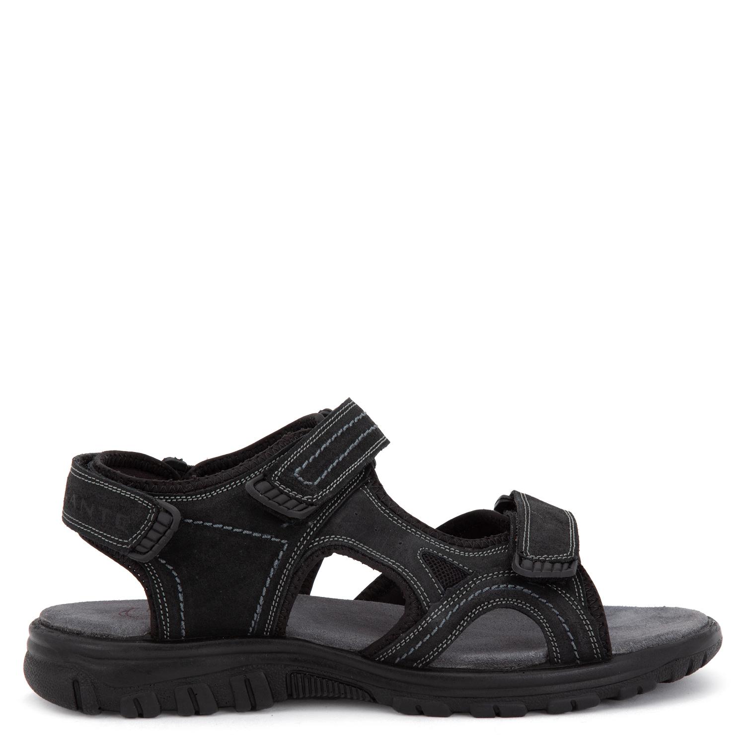 SANDALIA SEMI ABIERTA - HERDIF - GUANTE - NEGRO - 1