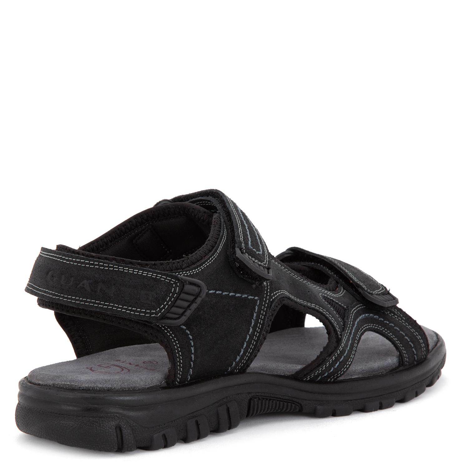 SANDALIA SEMI ABIERTA - HERDIF - GUANTE - NEGRO - 4
