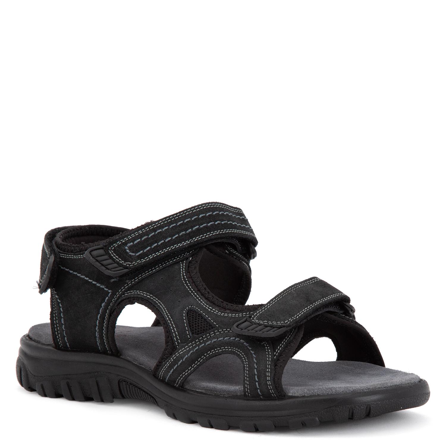 SANDALIA SEMI ABIERTA - HERDIF - GUANTE - NEGRO - 5