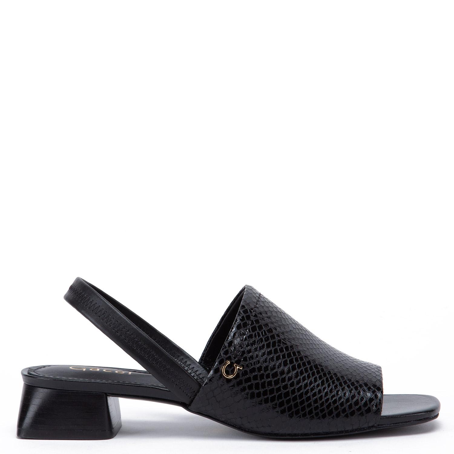 SANDALIA - ADELINA - GACEL - NEGRO - 1