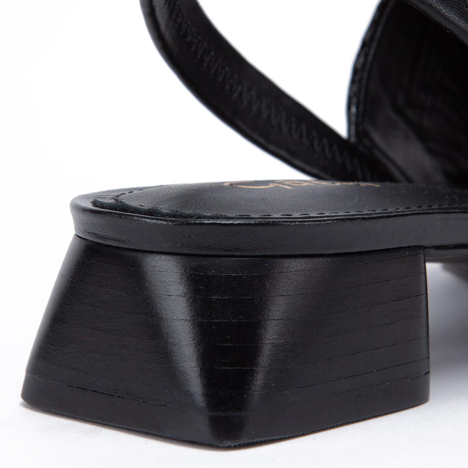 SANDALIA - ADELINA - GACEL - NEGRO - 4
