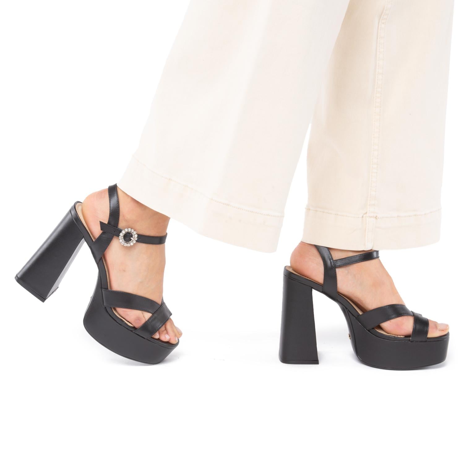 SANDALIA - RUE - GACEL - NEGRO - 2