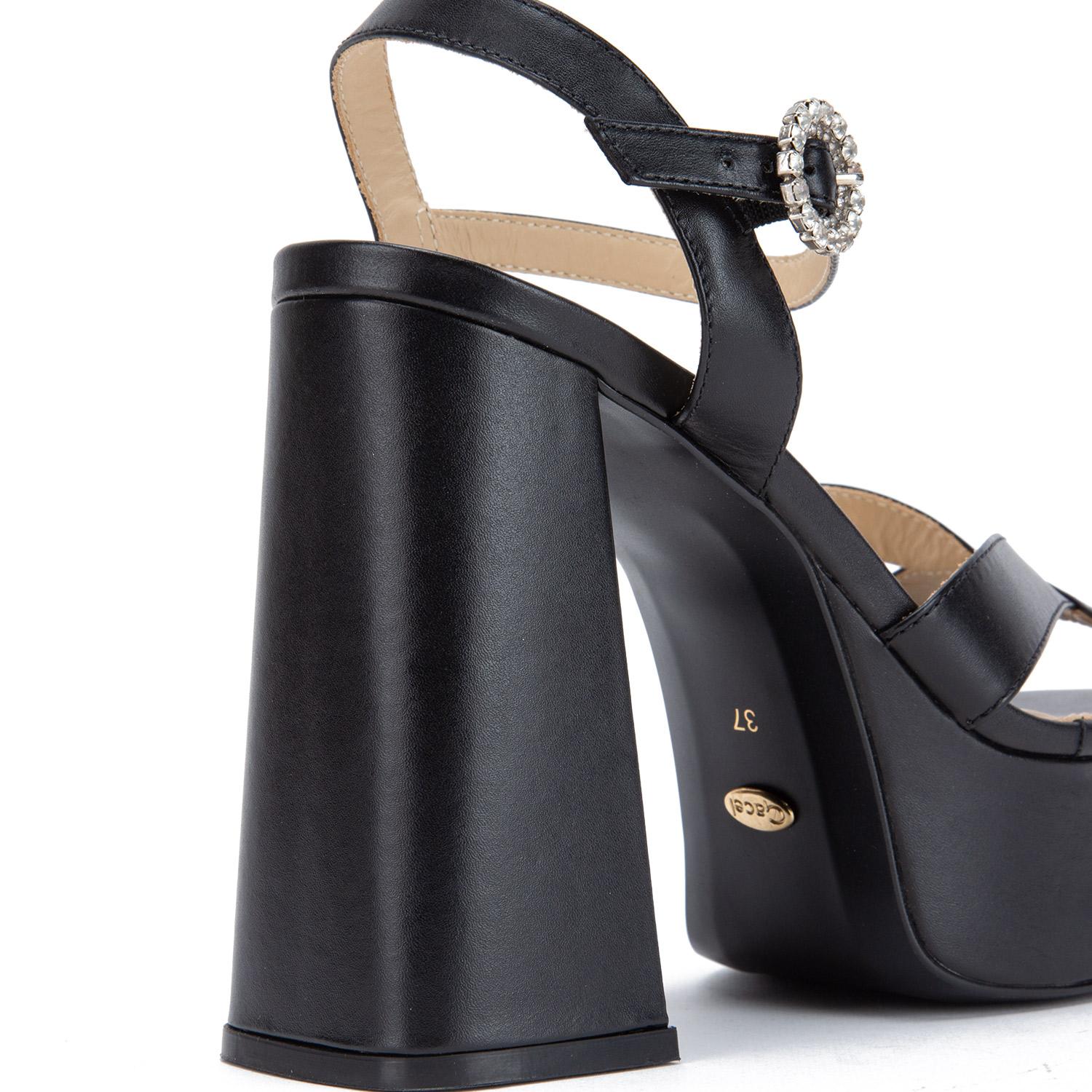 SANDALIA - RUE - GACEL - NEGRO - 4