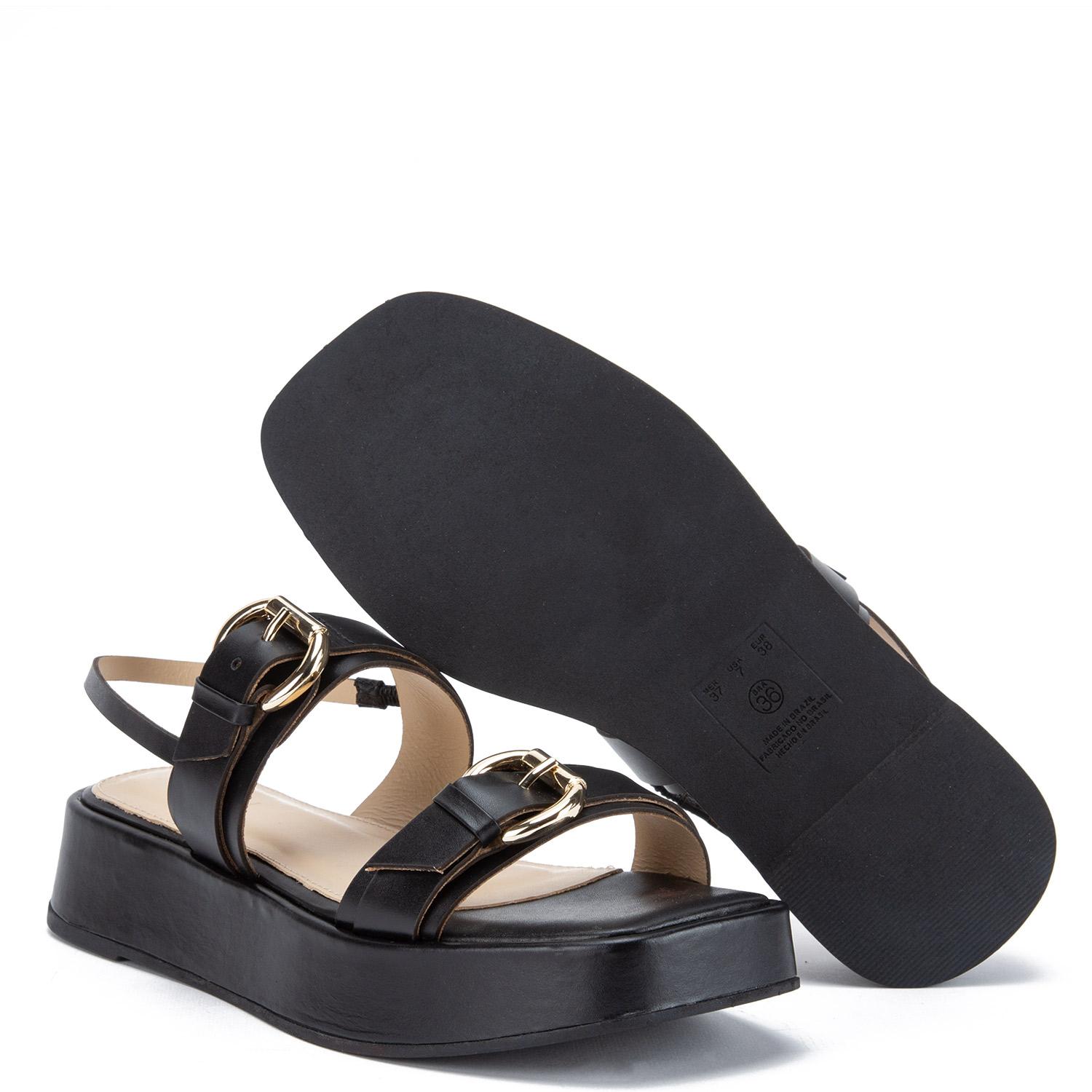 SANDALIA - NEUS - GACEL - NEGRO - 4
