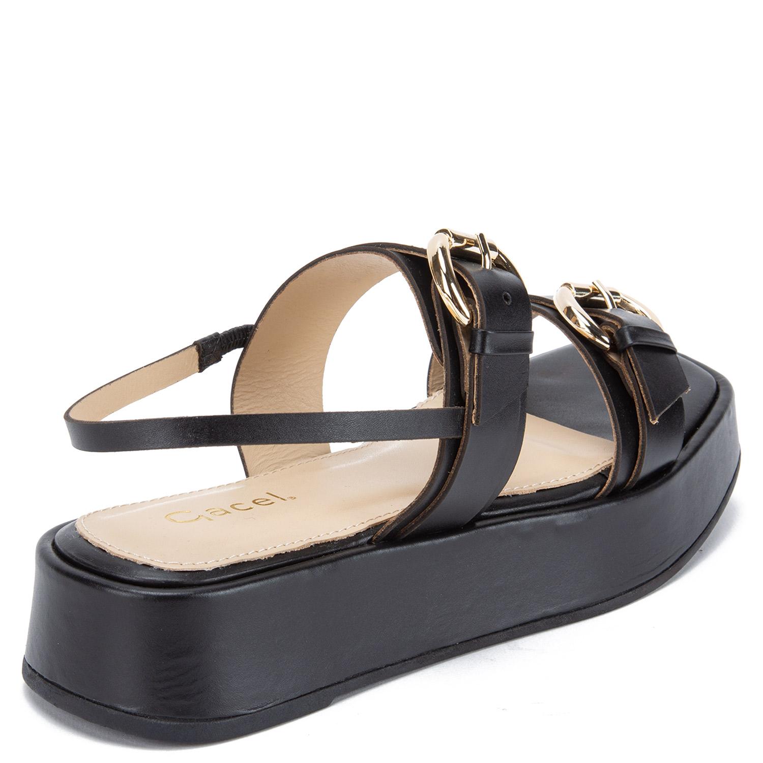 SANDALIA - NEUS - GACEL - NEGRO - 5