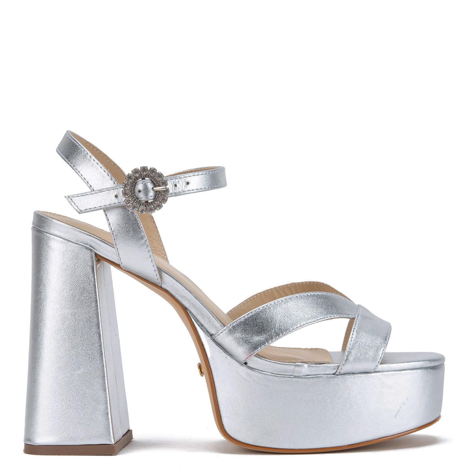 SANDALIA - RUE - GACEL - PLATEADO - 1