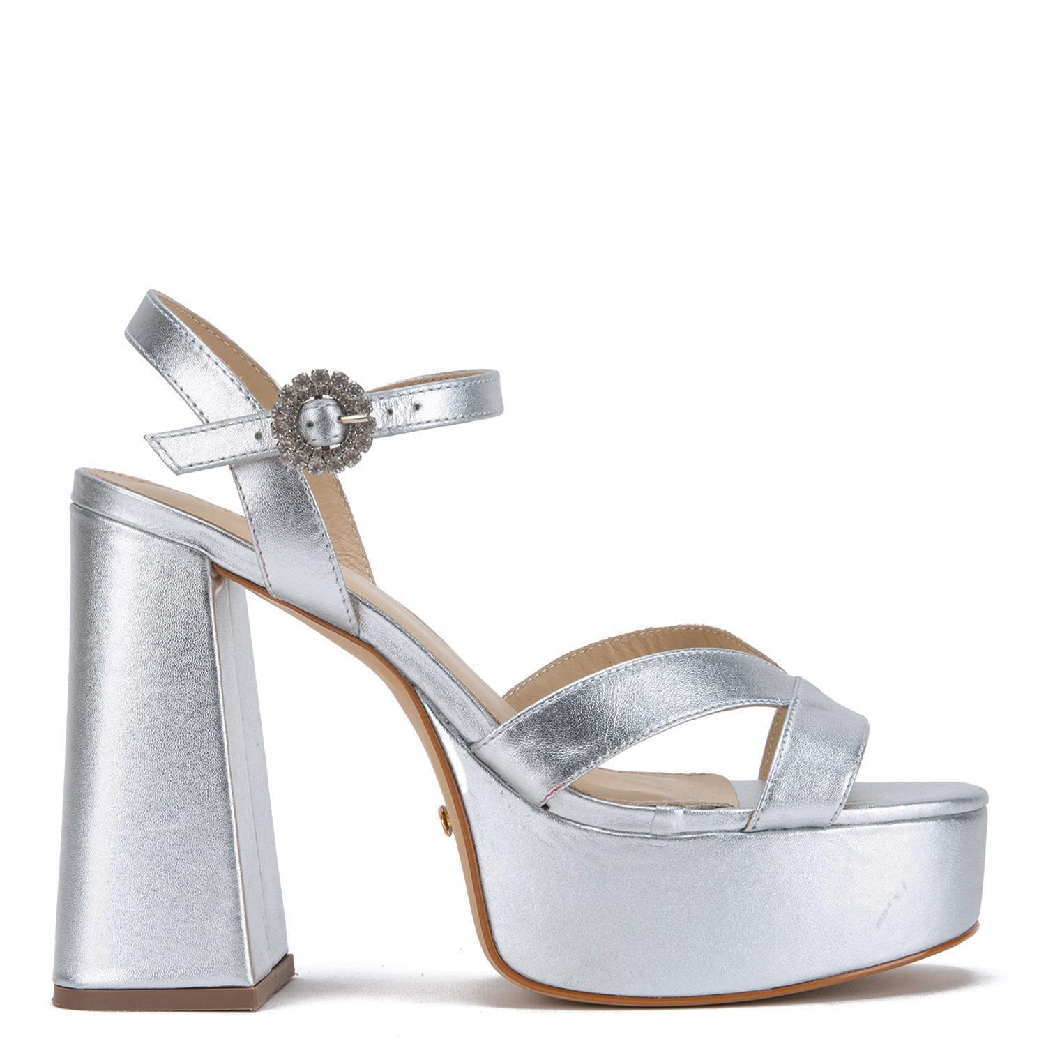 SANDALIA - RUE - GACEL - PLATEADO - 1
