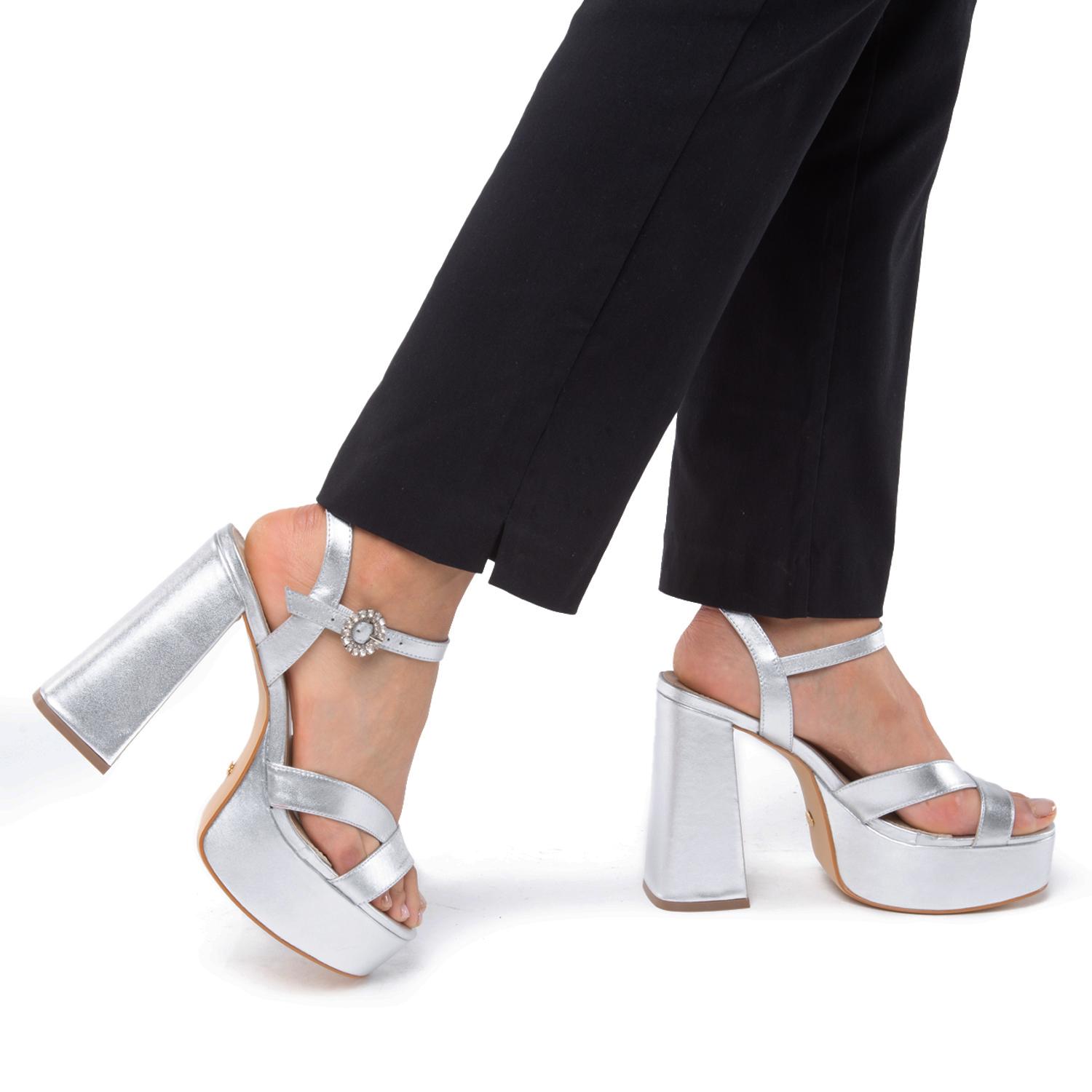 SANDALIA - RUE - GACEL - PLATEADO - 2