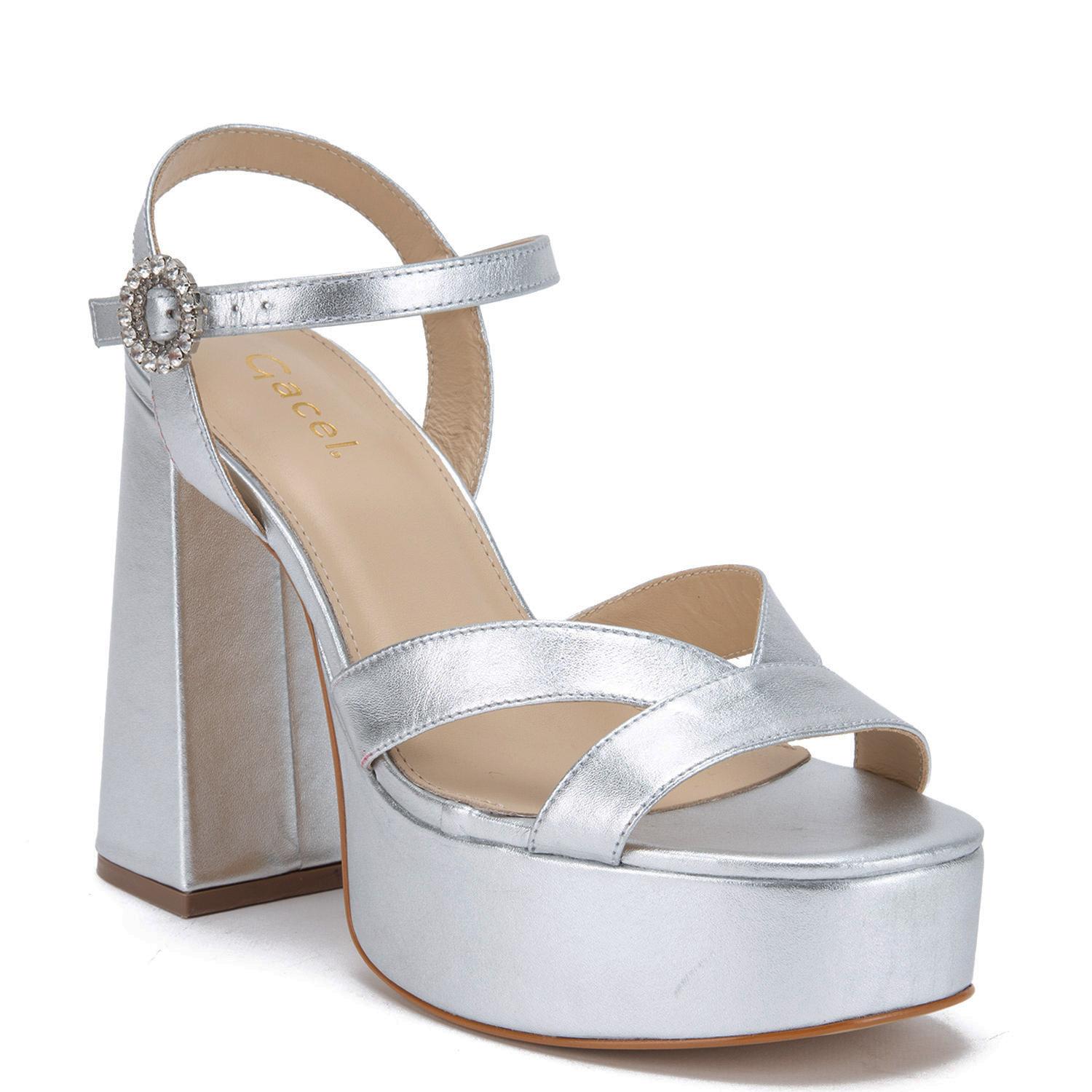 SANDALIA - RUE - GACEL - PLATEADO - 3