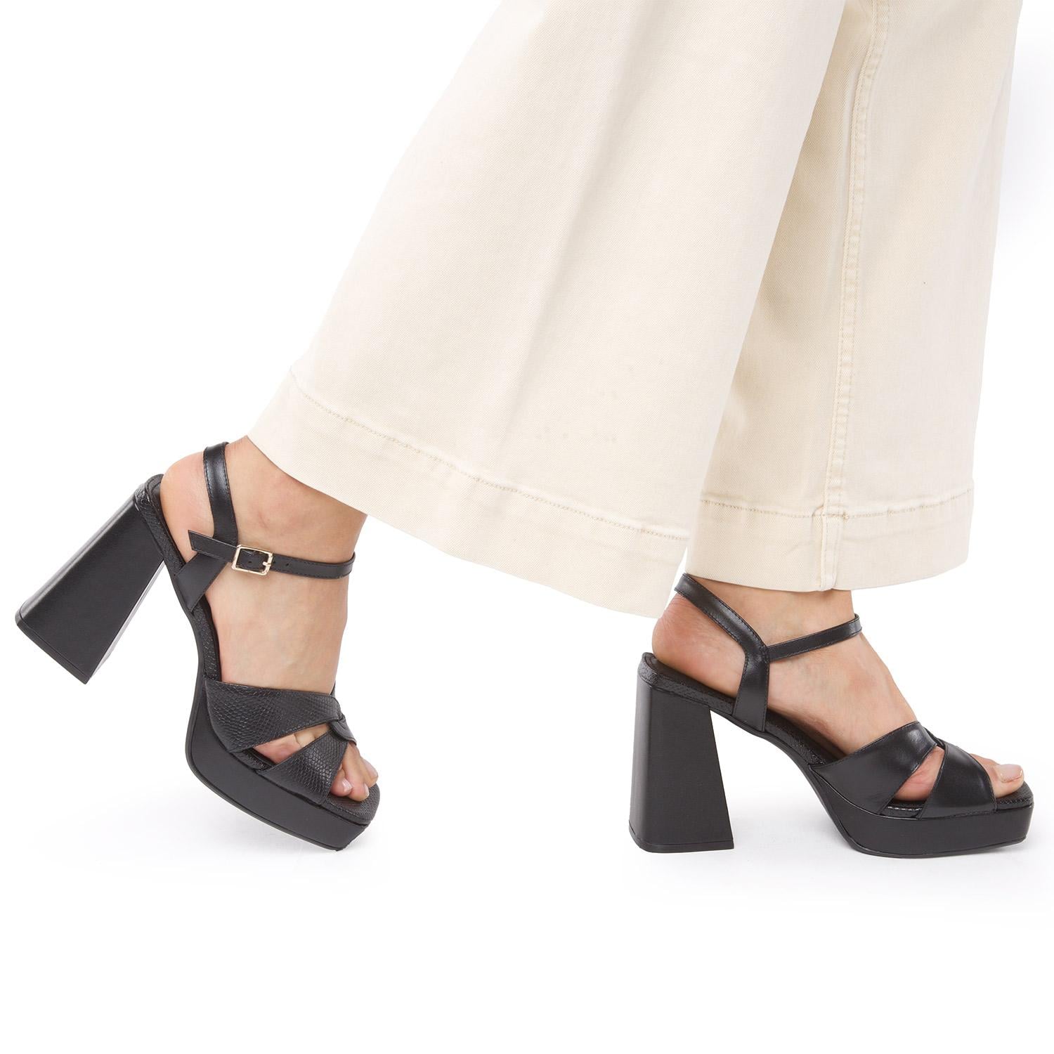 SANDALIA - ATHENA - GACEL - NEGRO - 2