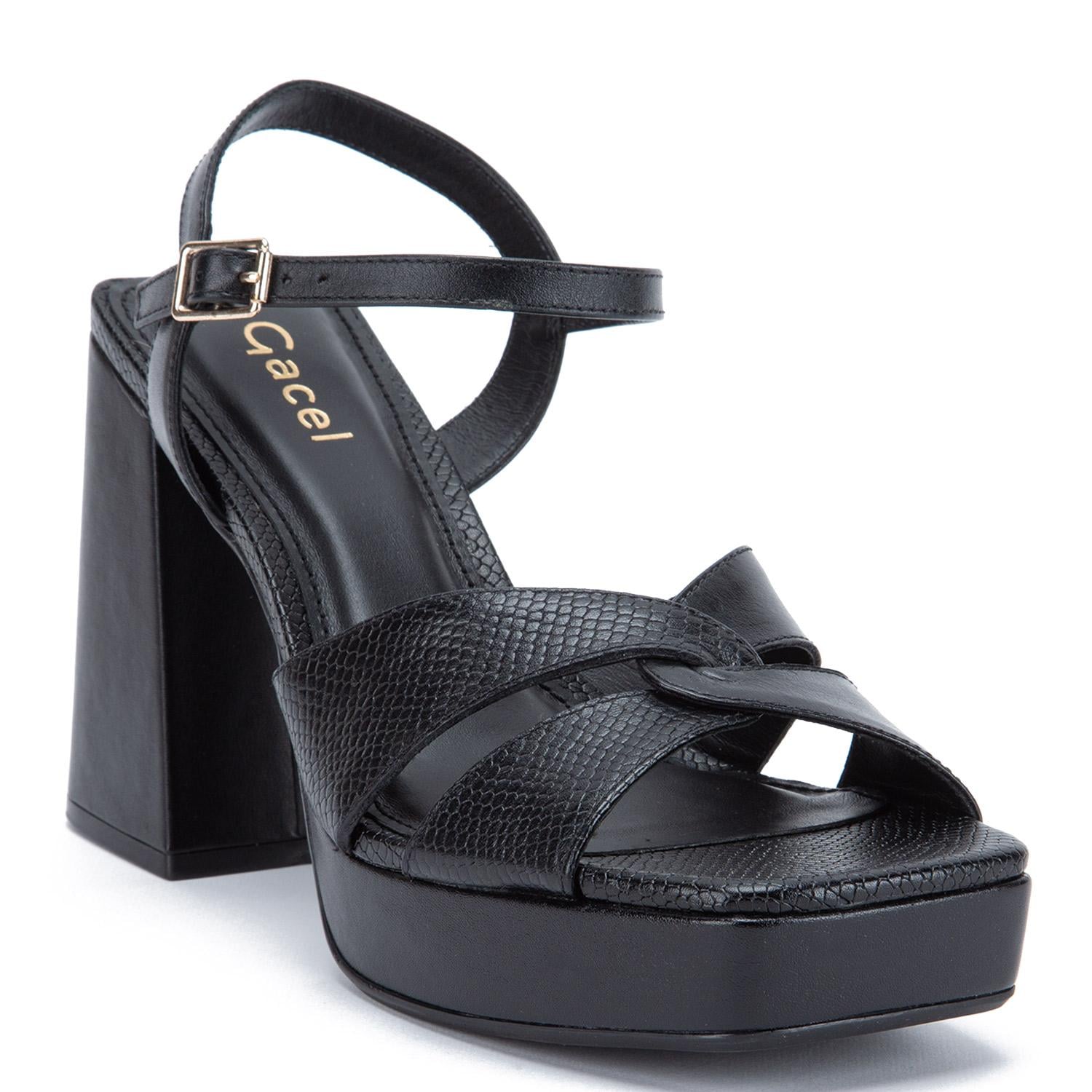 SANDALIA - ATHENA - GACEL - NEGRO - 3
