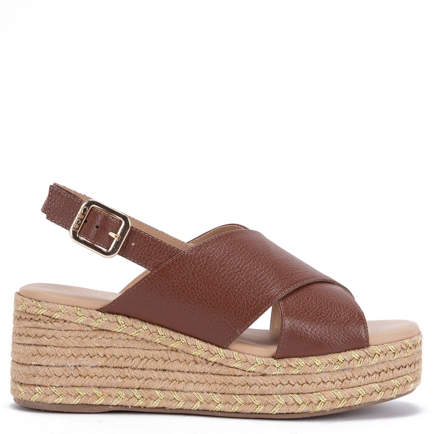 SANDALIA - CONI - GACEL - CHOCOLATE - 1