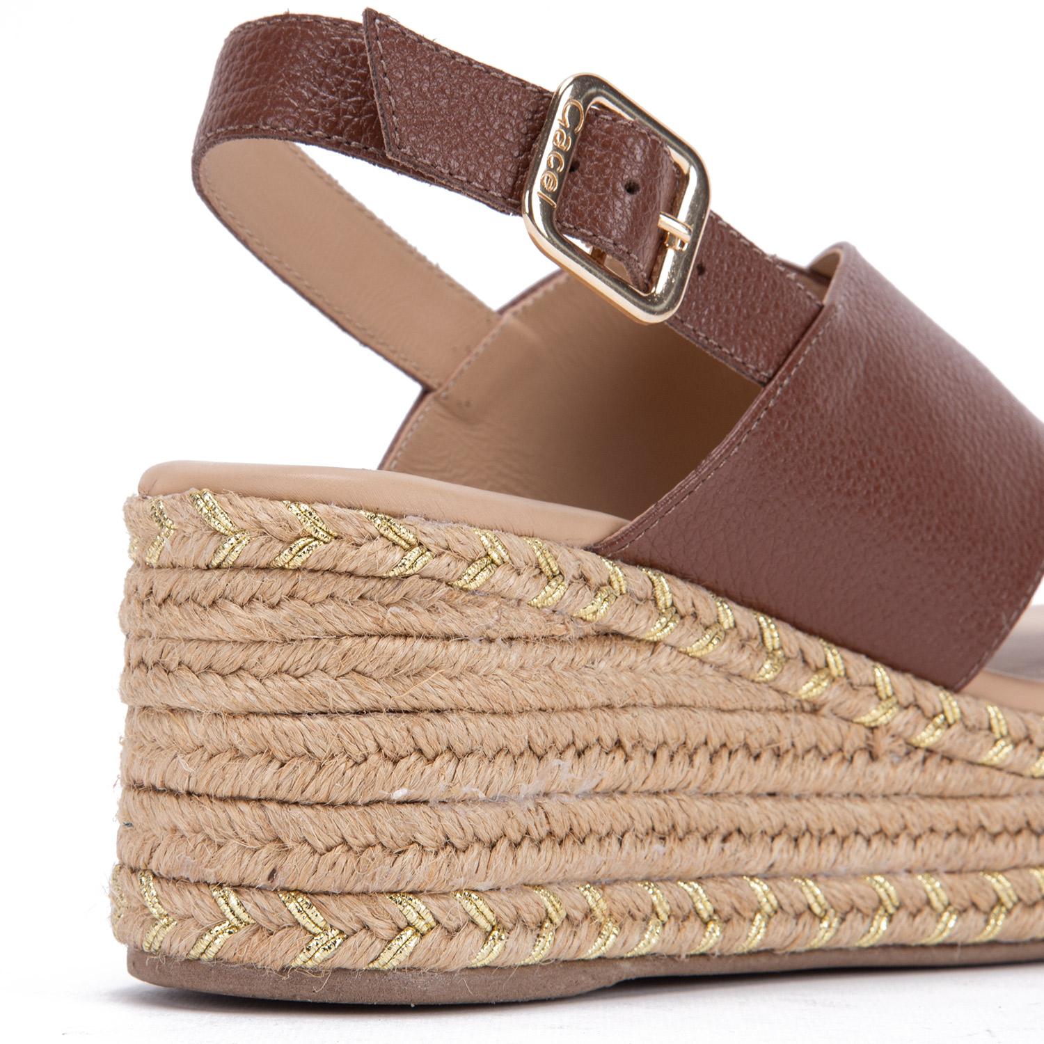SANDALIA - CONI - GACEL - CHOCOLATE - 4