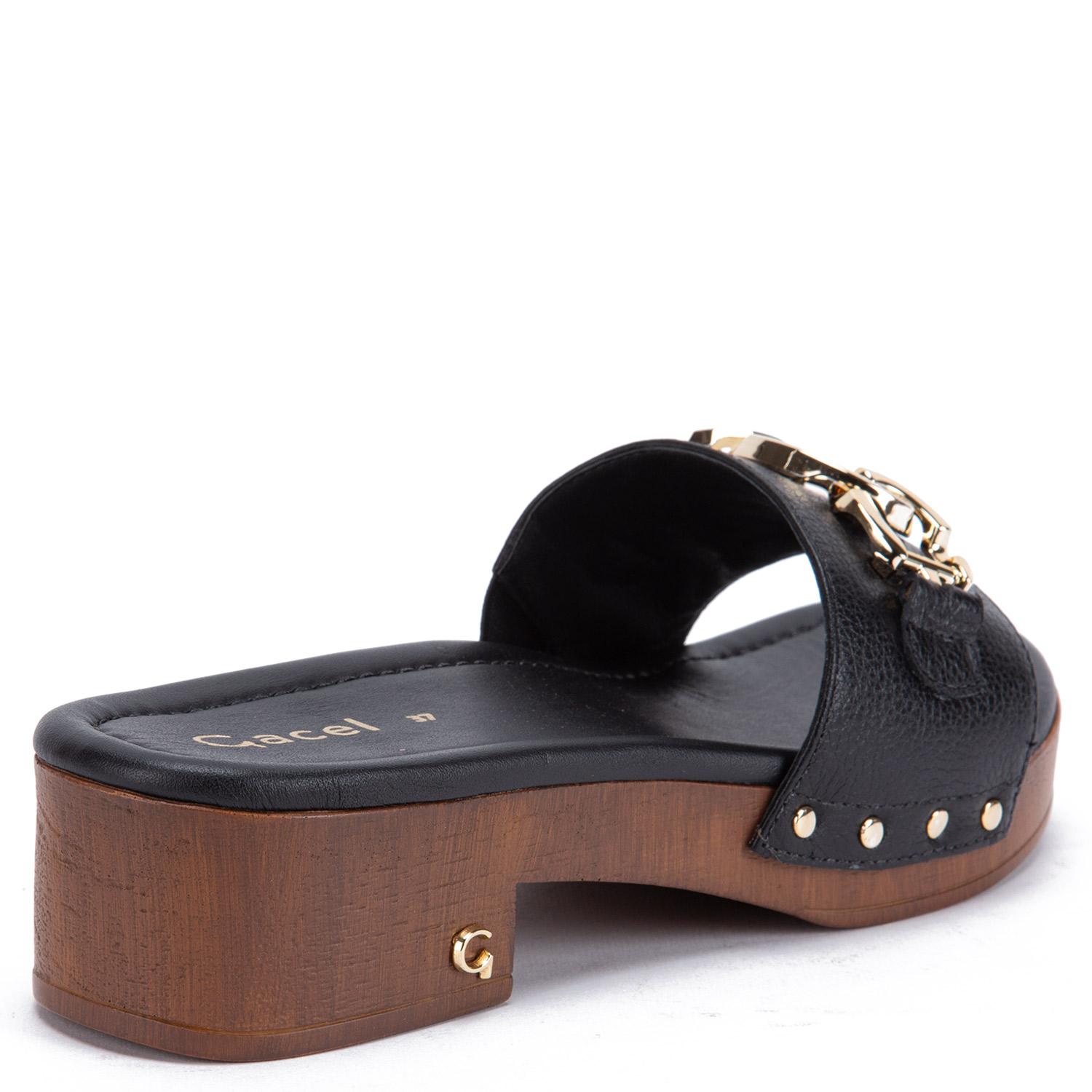 SANDALIA - RILEY - GACEL - NEGRO - 5