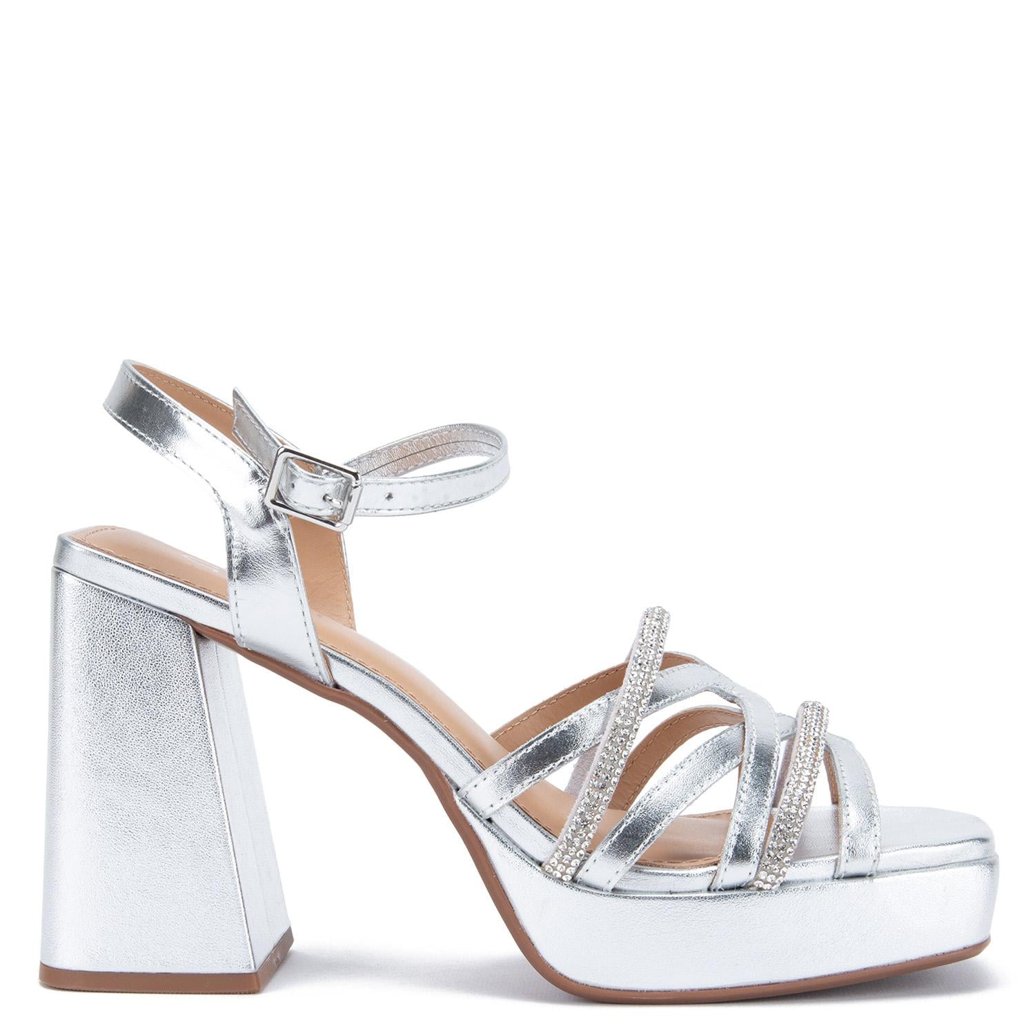 SANDALIA - ATHENA - GACEL - PLATEADO - 1