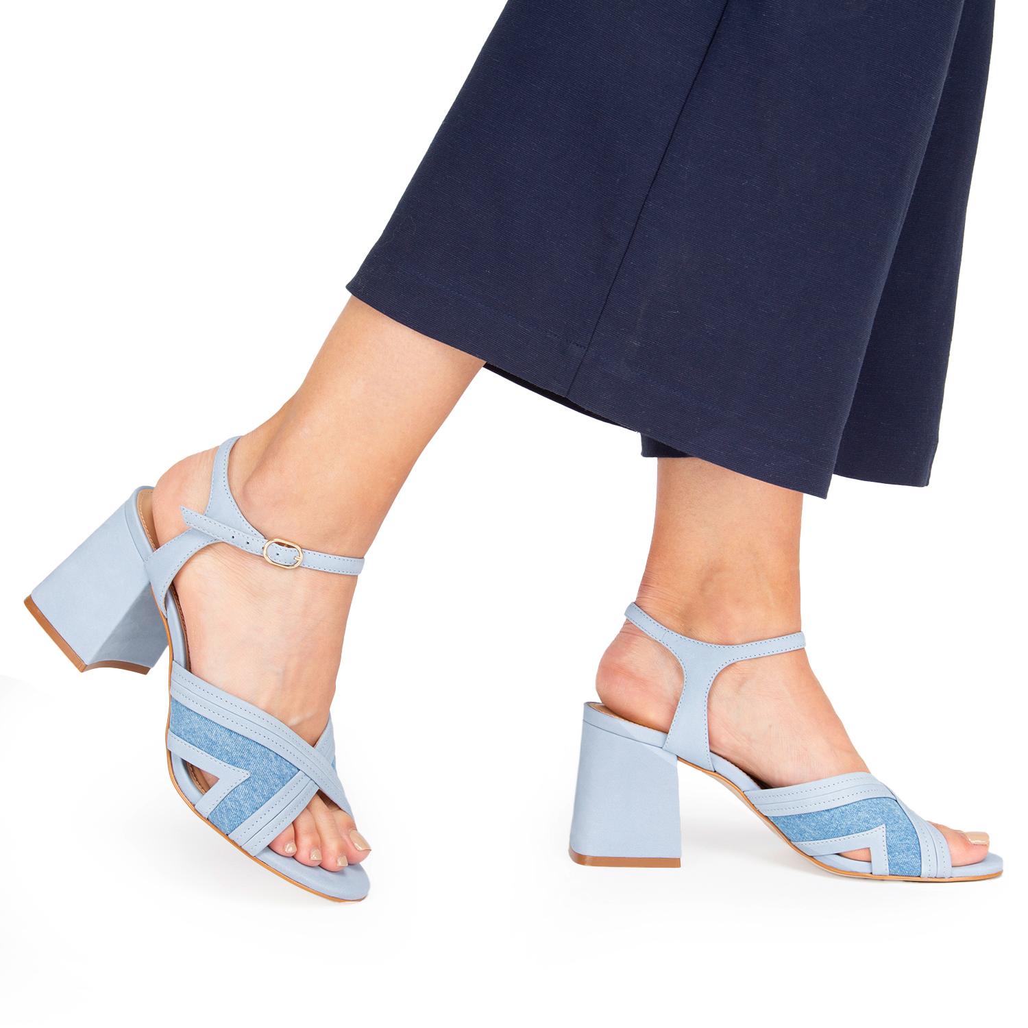 SANDALIA - BENEDITA - GACEL - DENIM - 2
