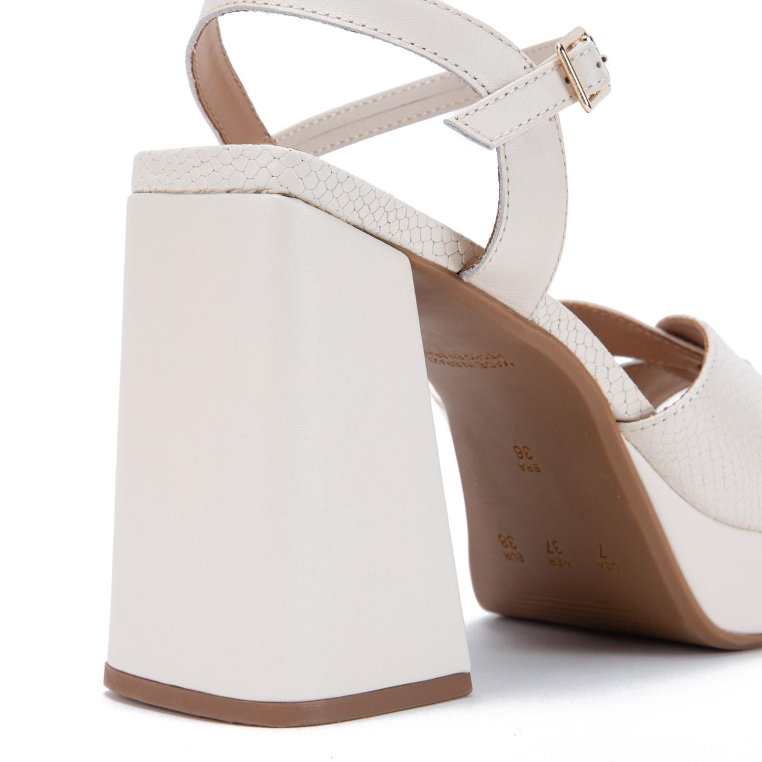 SANDALIA - ATHENA - GACEL - OFF WHITE - 4