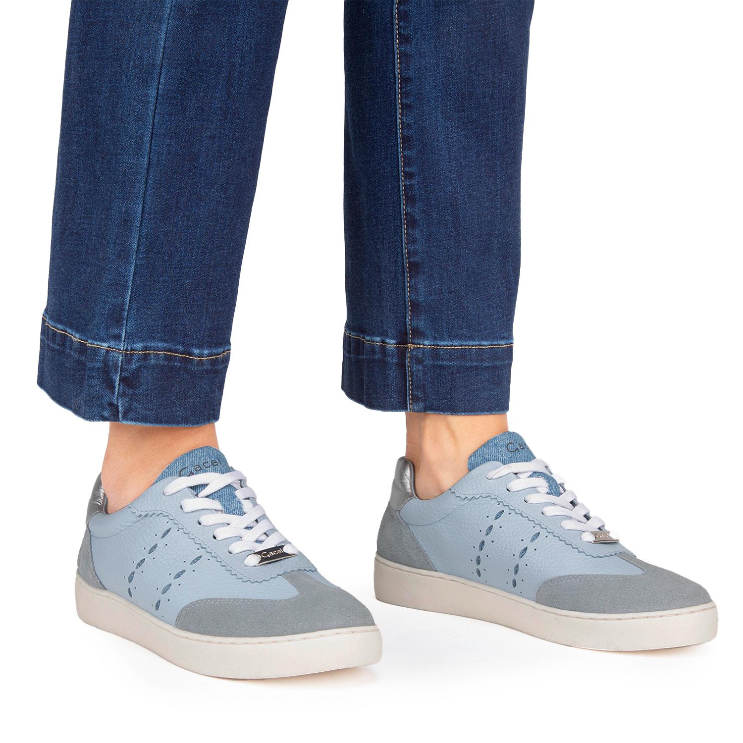 ZAPATILLA - MICHELLE - GACEL - CELESTE - 2