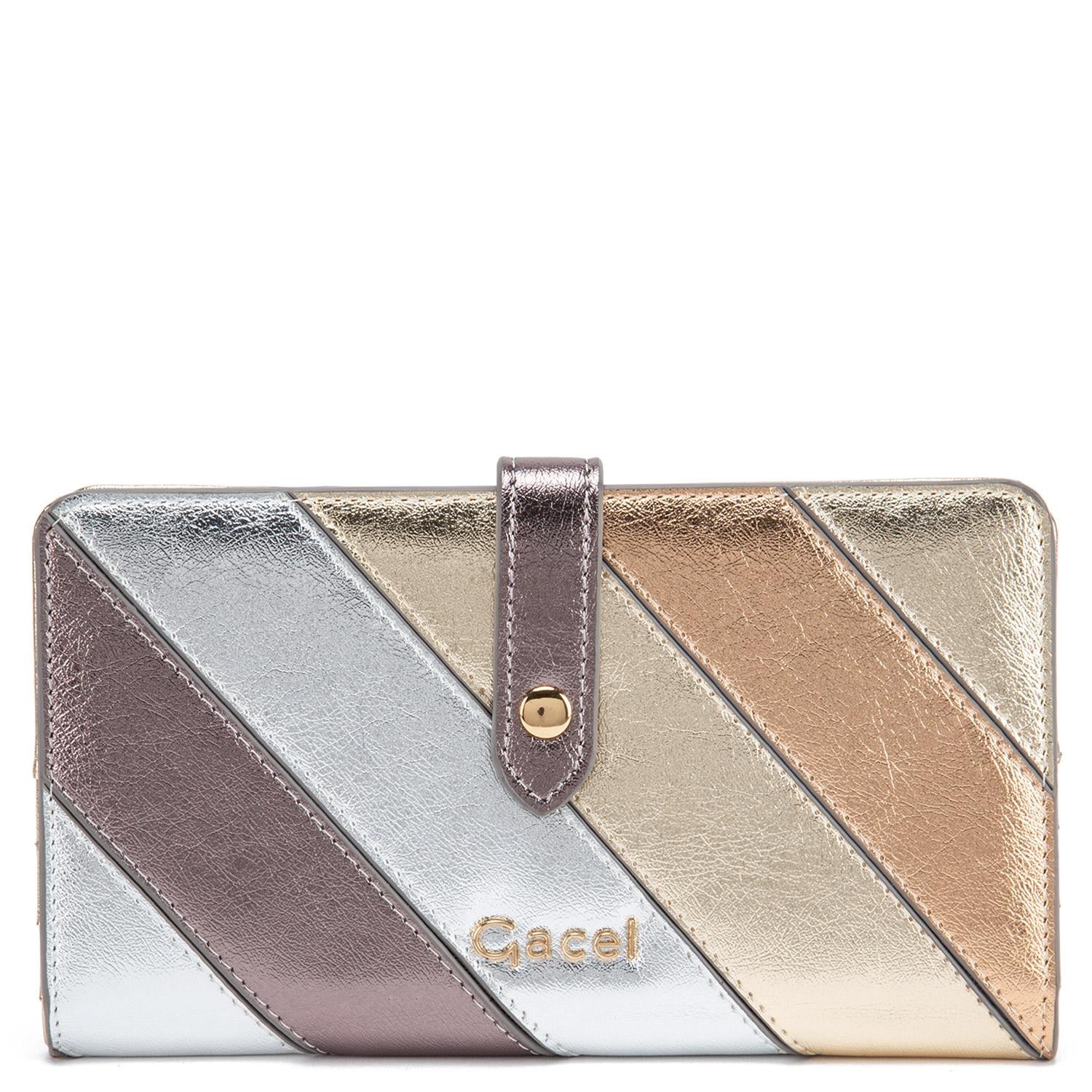 BILLETERA - BILLETERA GRANDE - GACEL - DORADO - 1