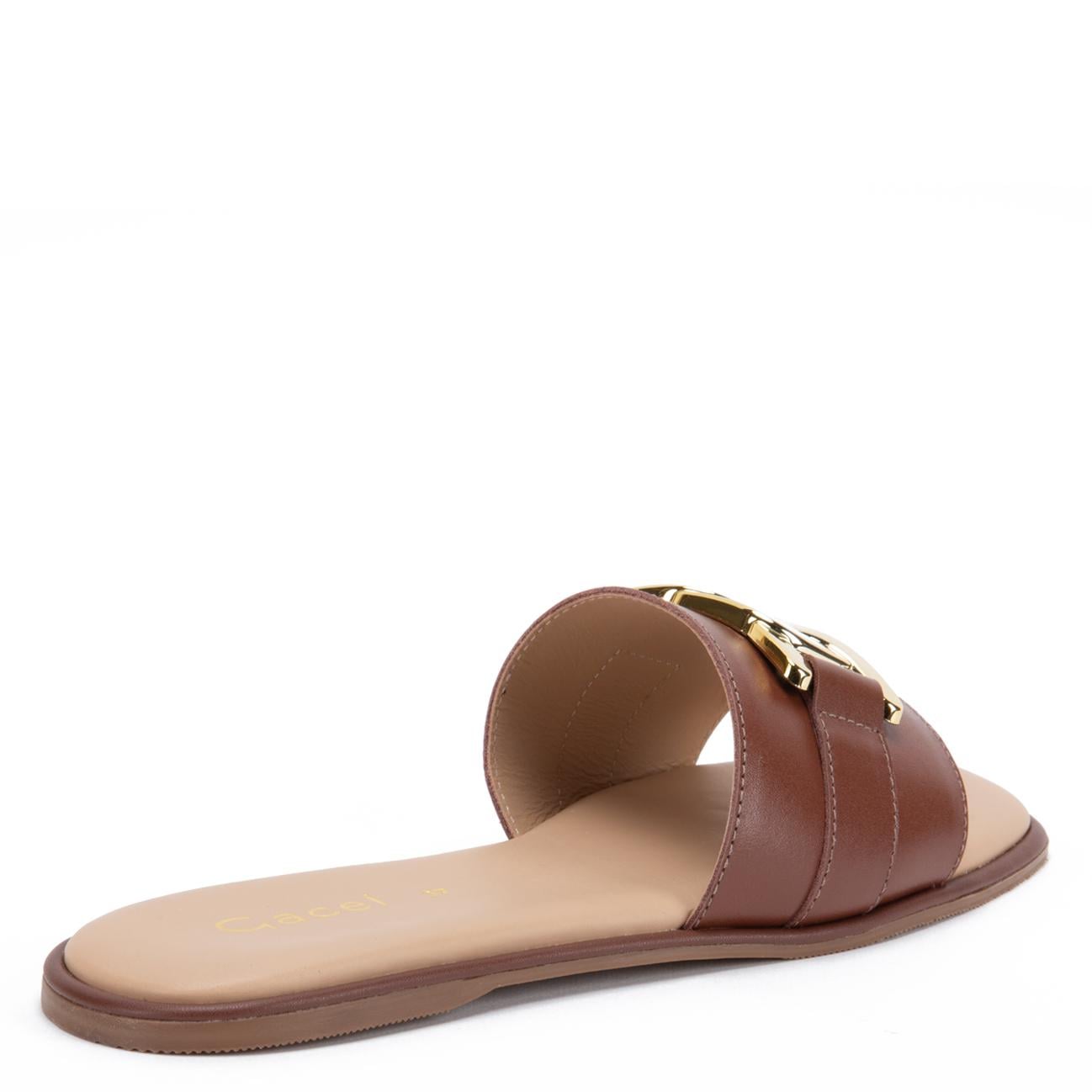 SANDALIA - ODETH - GACEL - CHOCOLATE - 5