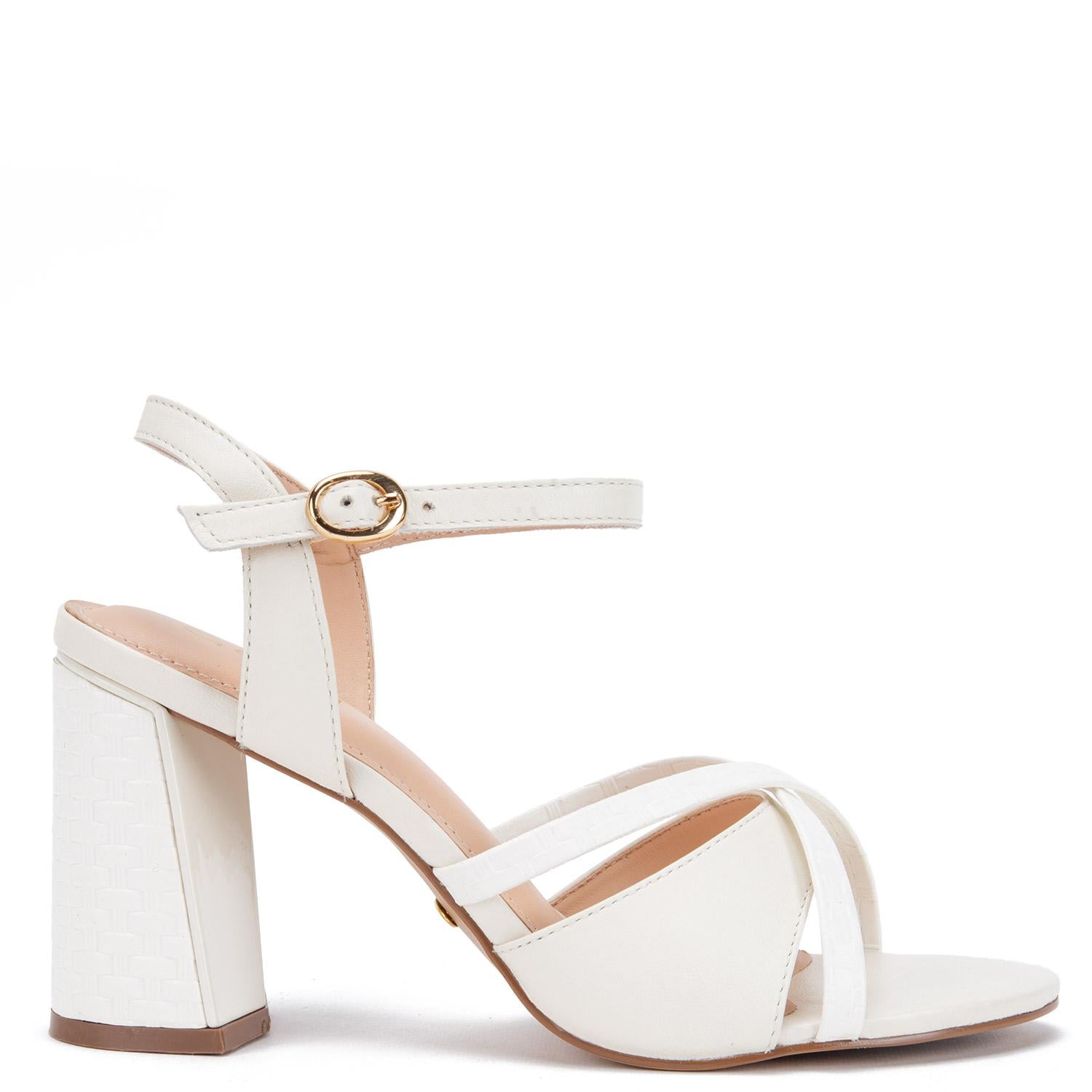 SANDALIA - GLASGOW - GACEL - BLANCO - 1